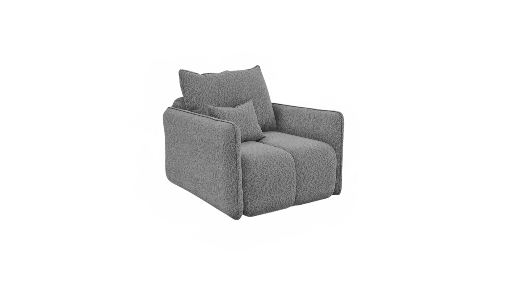 Fun Möbel Sessel Designersessel MORGANO in Stoff Abriamo (passend zum Sessel gibt es Sofas)