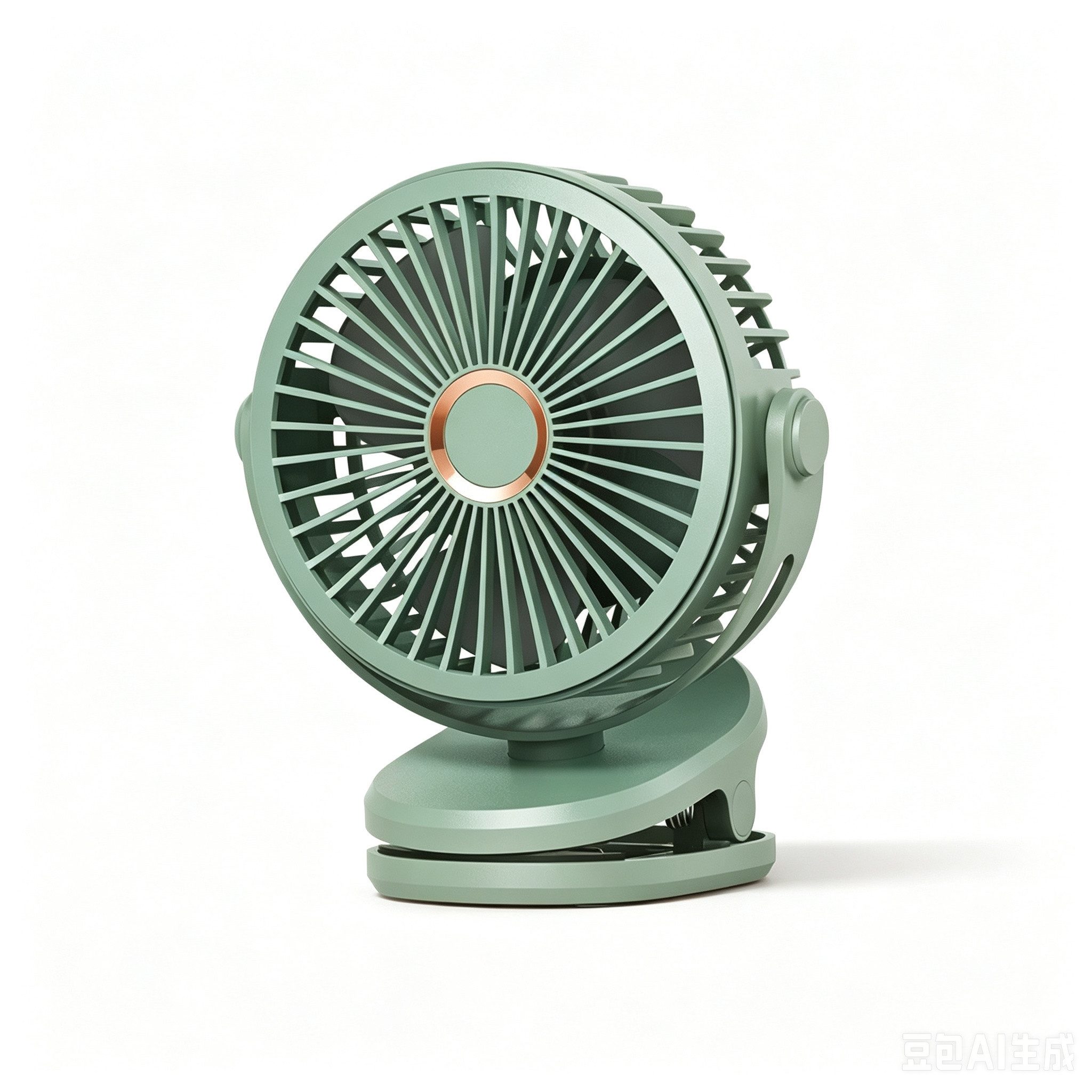 MOPUEA Tischventilator Tragbarer Clip-Ventilator,3-in-1-Wand-Tisch und Clip-Ventilator, 10000 mAh Akku Lange Laufzeit, Leiser Betrieb, 720°-Luftstrom