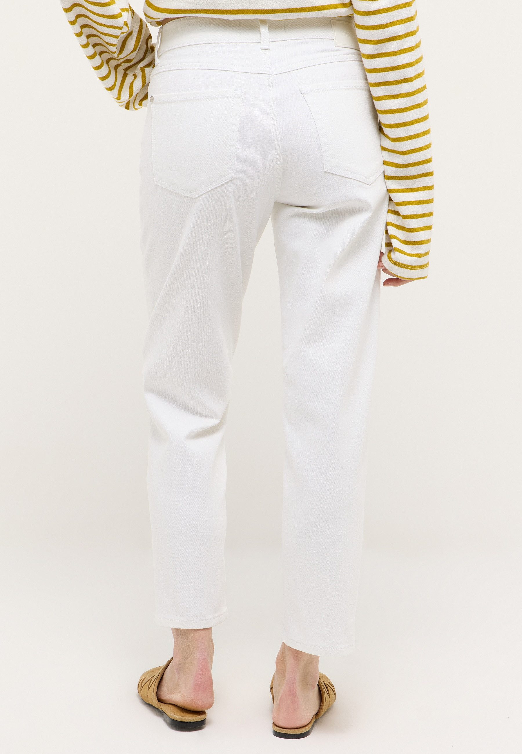 ANGELS 7/8-Jeans EVY 7/8-lange Schnittform, lockere Passform, aus Baumwollmischung
