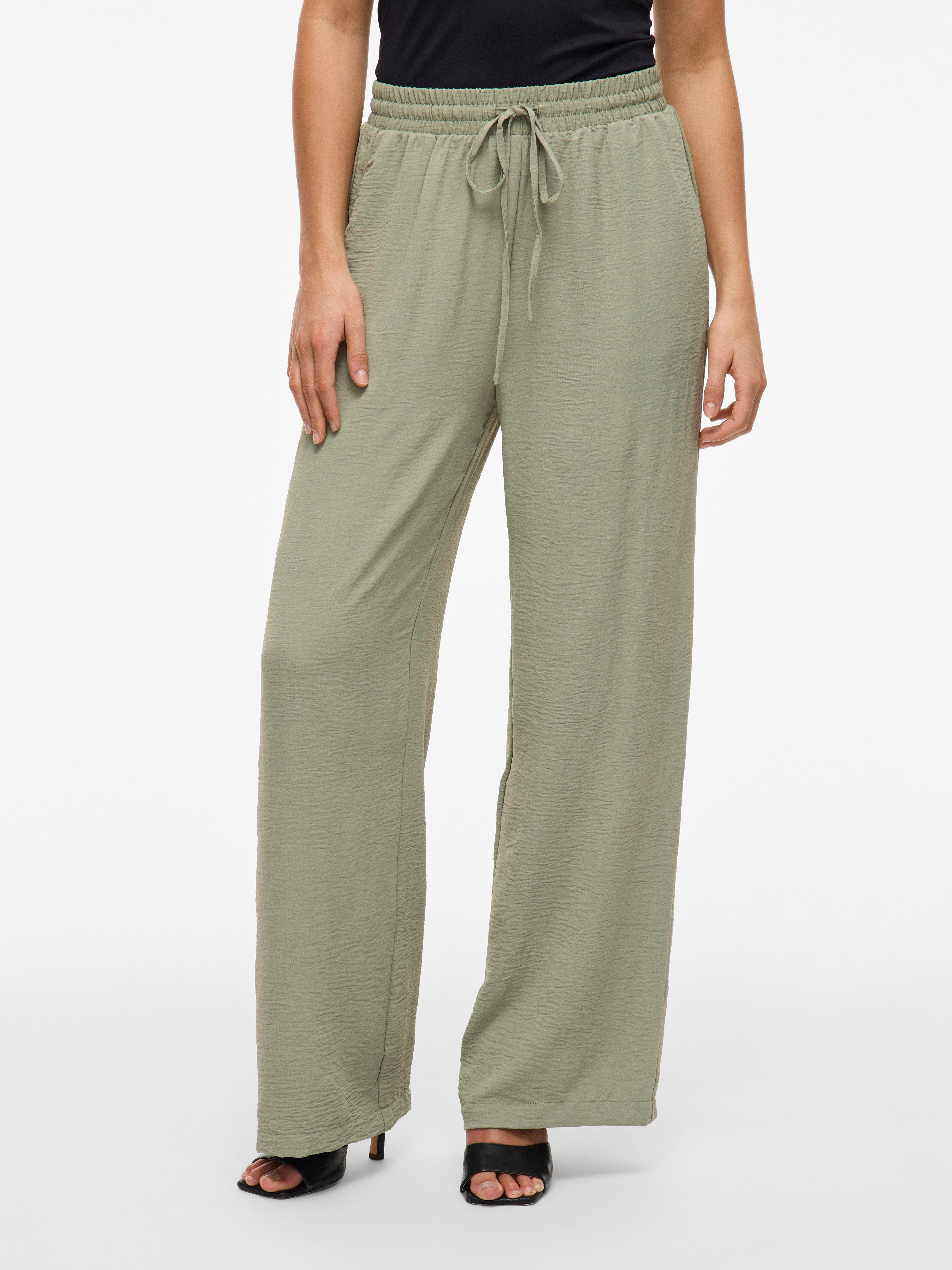 Vila Schlupfhose VIJOSA HW WIDE PANTS günstig online kaufen