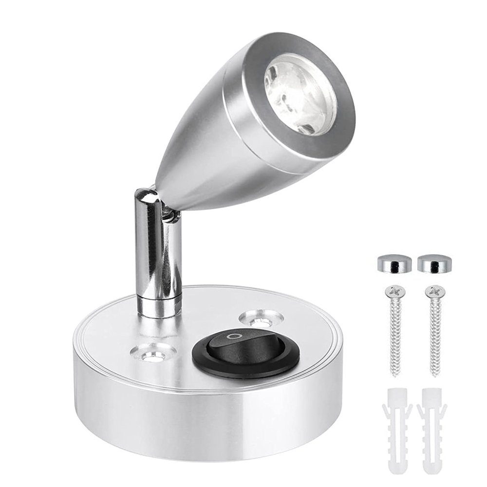 Rosnek LED Wandstrahler 12-24V, 360 ° günstig online kaufen