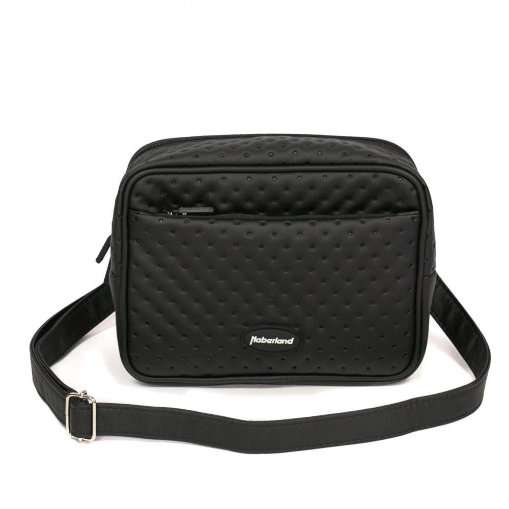 Haberland Fahrradtasche Haberland Lenkertasche Lifestyle schwarz - praktische Lenkertasche mit