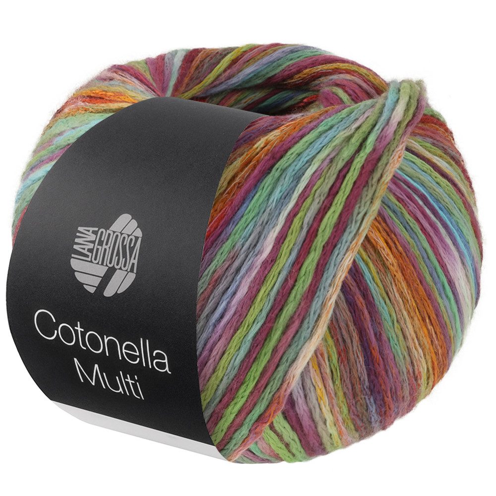 LANA GROSSA Cotonella Multi Häkelwolle, 270 m