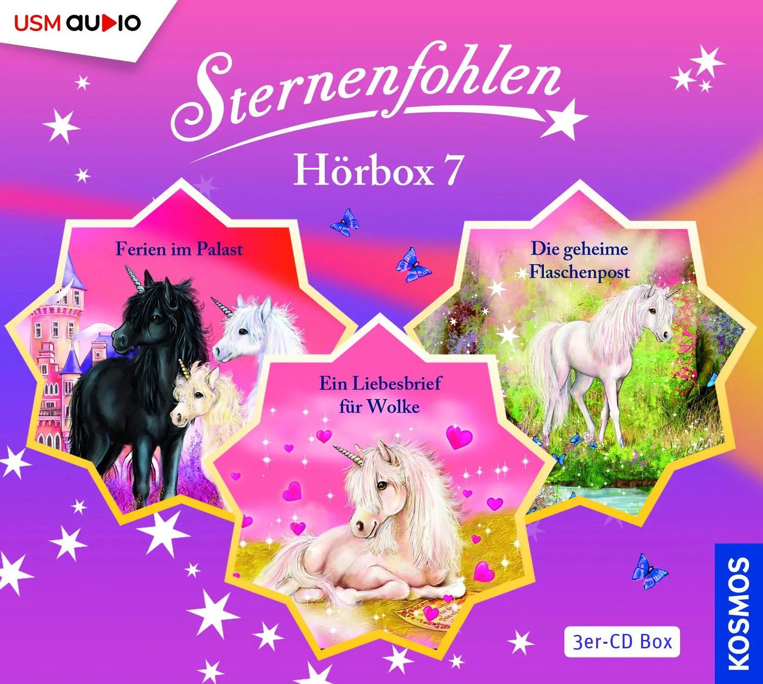 United Soft Media Hörspiel Die große Sternenfohlen Hörbox Folgen 19-21 (3 Audio CDs)
