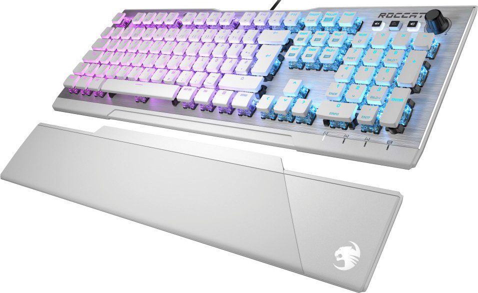 ROCCAT "Vulcan 122 AIMO", mechanische, taktile Tasten Gaming-Tastatur (Multimediatasten)