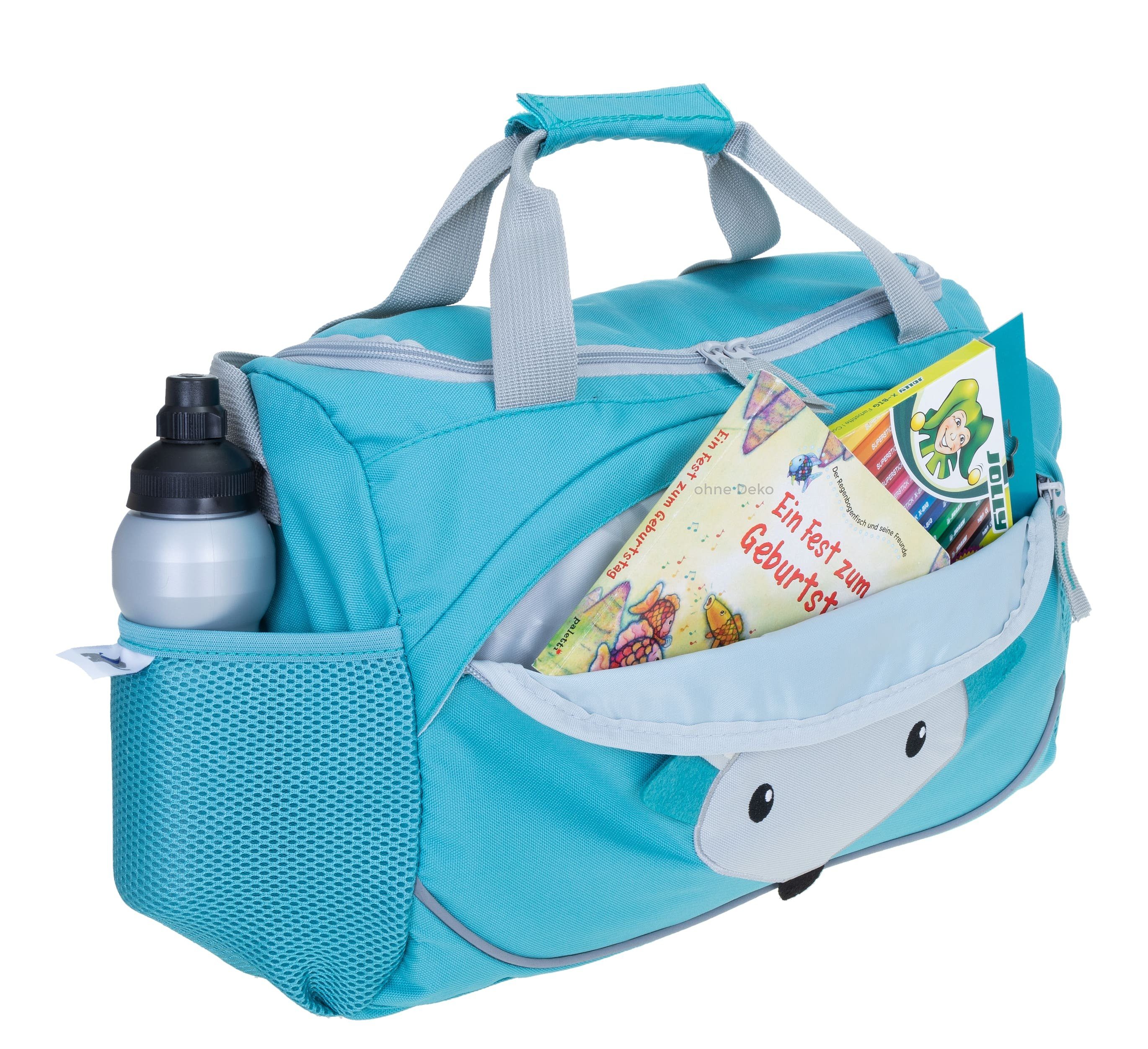 ELEPHANT Sporttasche Kids Kindersporttasche klein 38 cm Tiere, Kinder Tasche Turntasche Tiere