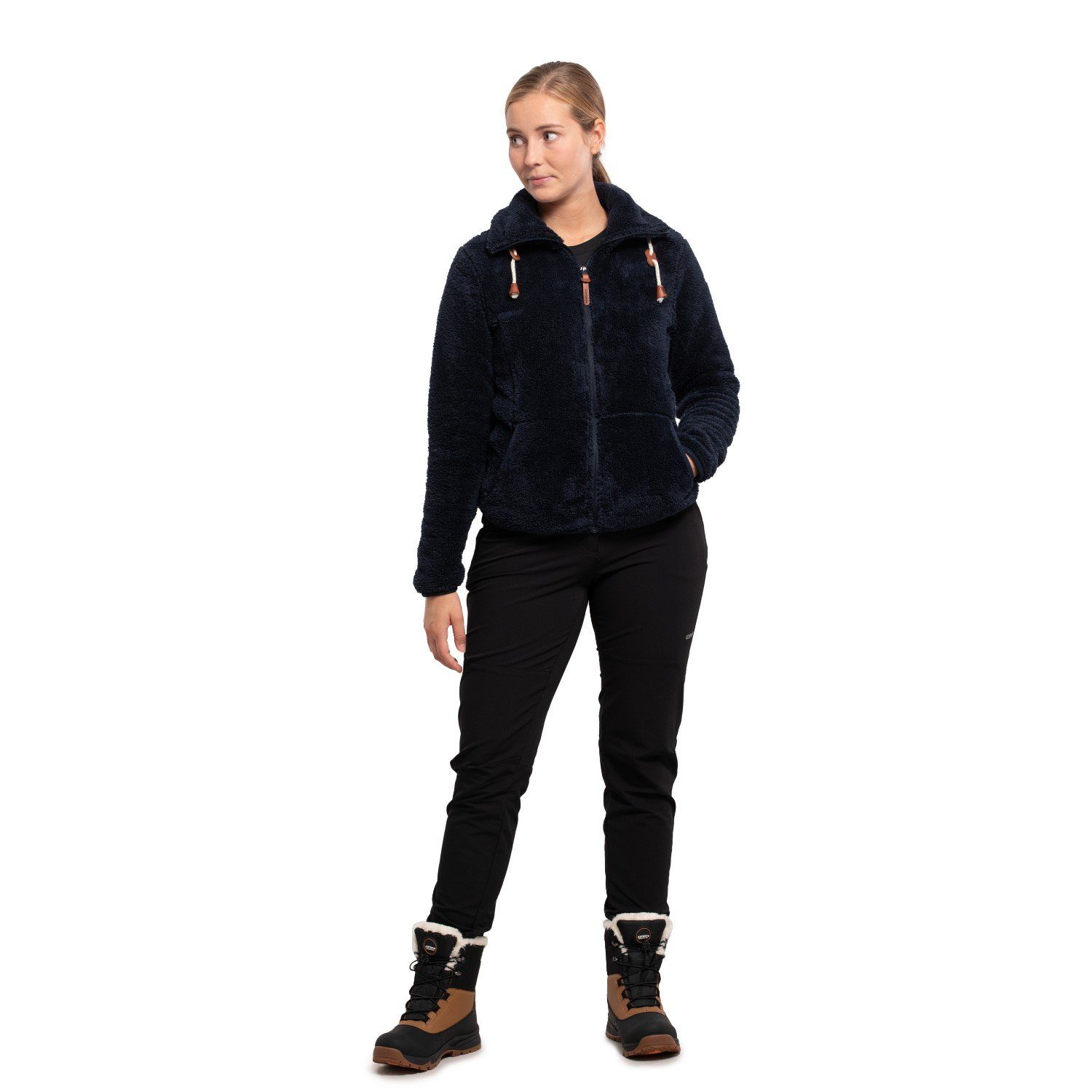 Icepeak Strickfleecejacke Colony Teddy Fleecejacke günstig online kaufen