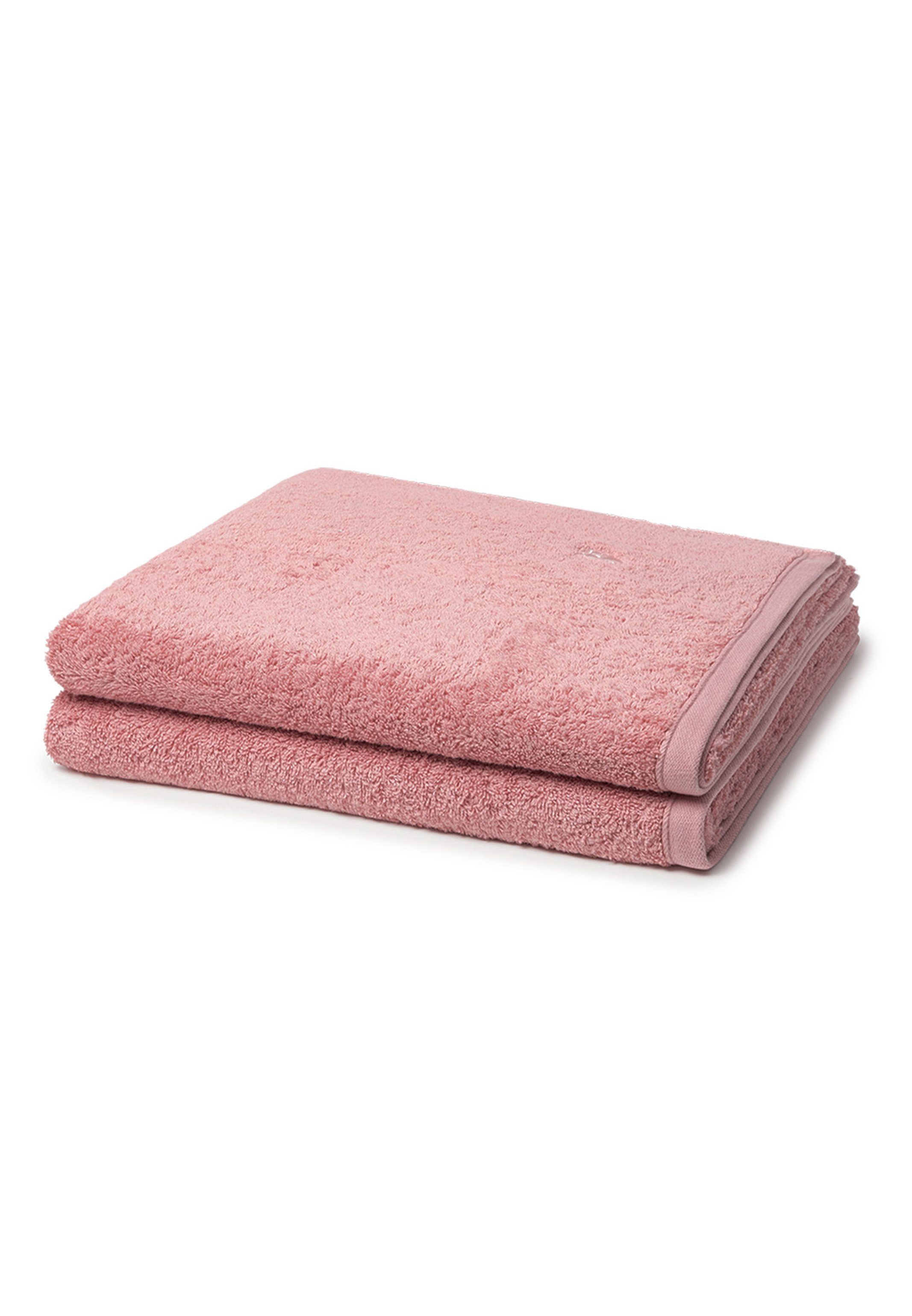 ROSS Handtuch Set Vita, Walkfrottee, (Spar-Set, 2-tlg), 2 X Duschtuch - Im Set - Baumwolle - Weich und saugstark