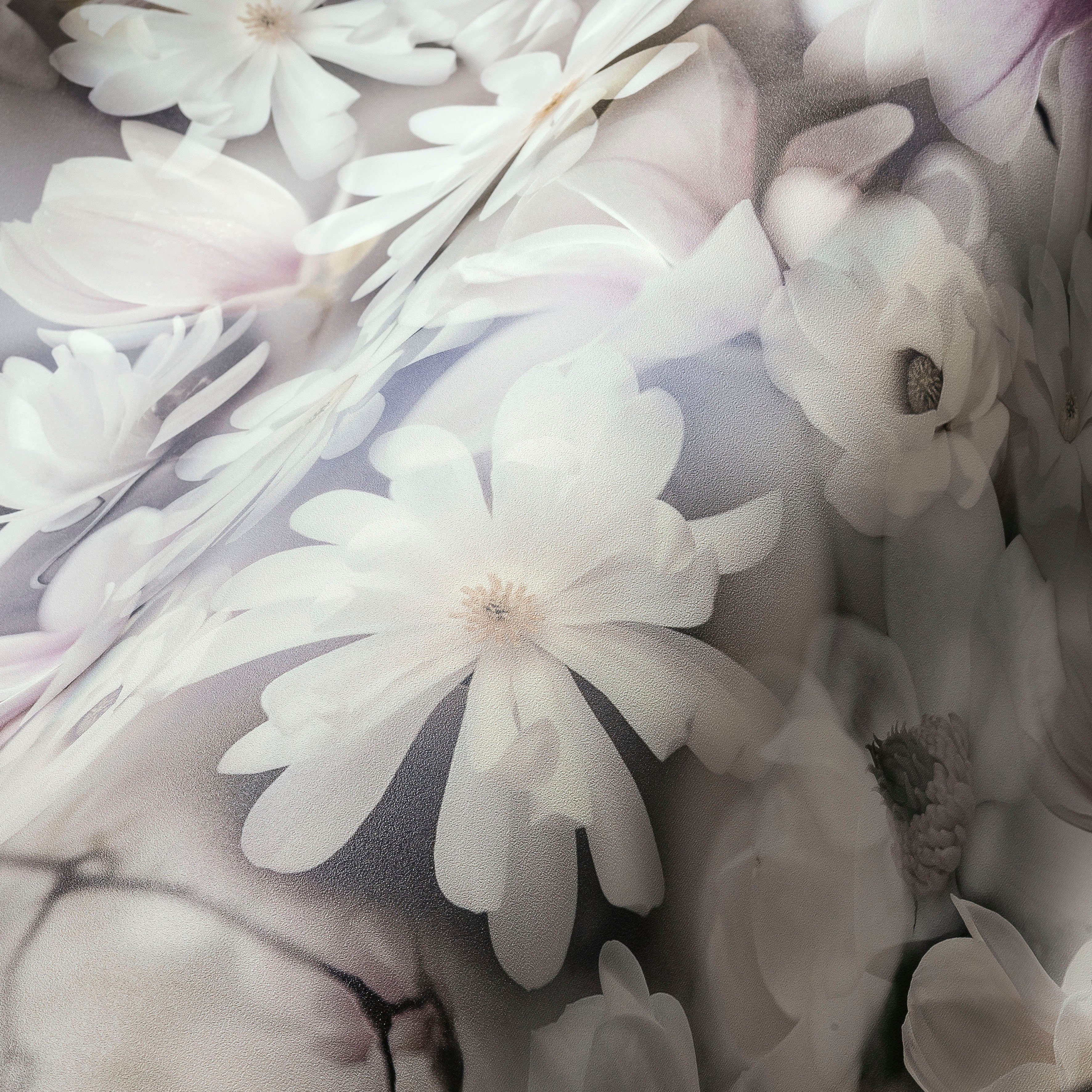 PintWalls Vliestapete A.S. Floral matt, glatt, Blumentapete, (1 Création zarte Blümchen St), weiß/grün