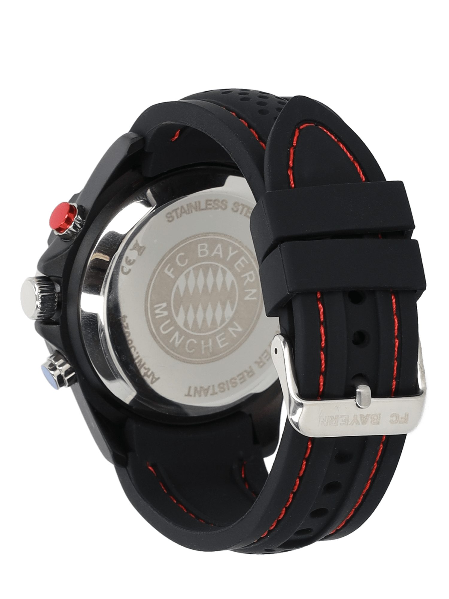 FC Bayern München Uhr FC Bayern München Digitaluhr I Armbanduhr I Erwachsene I schwarz