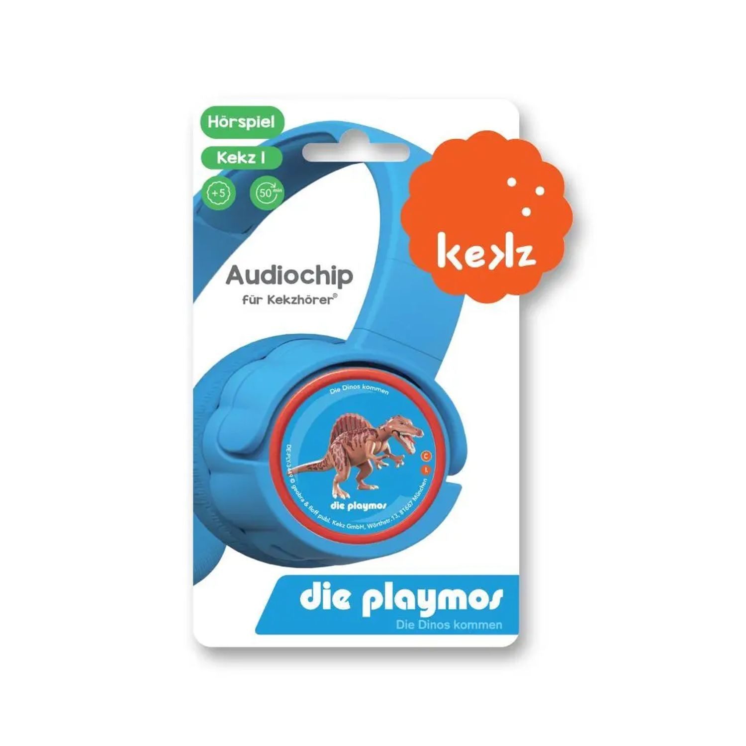 Kekz Hörspiel Playmos - Die Dinos Kommen,1 Audio-Chip
