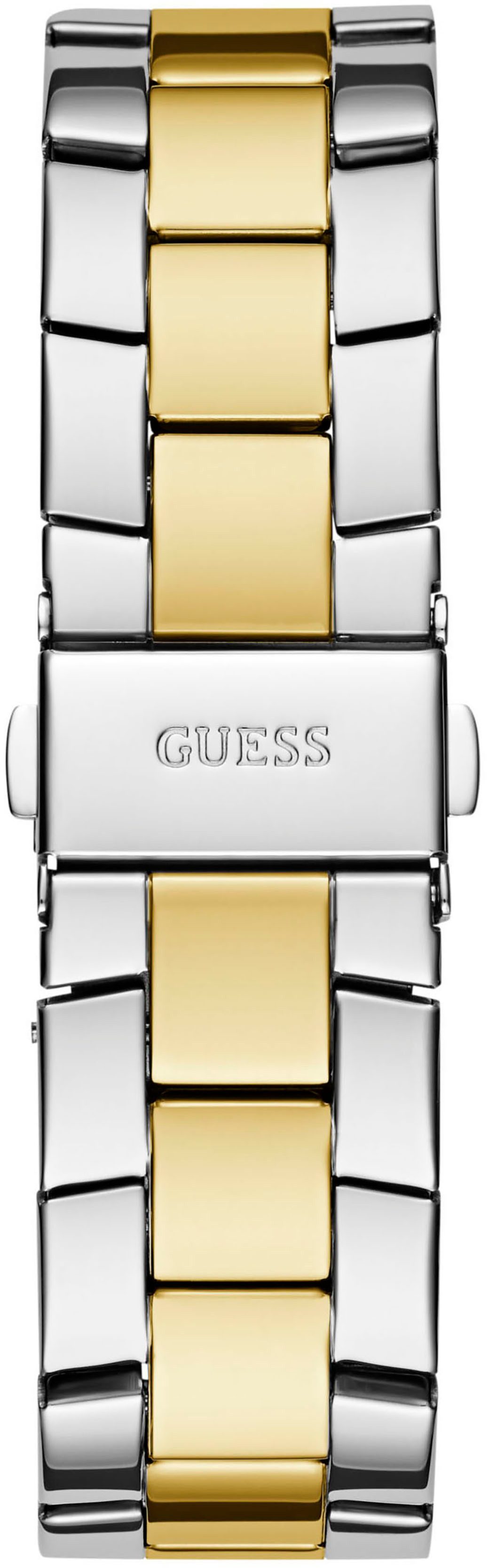 Guess Multifunktionsuhr MAJESTY GW0771L3, Quarzuhr, Armbanduhr, Damenuhr, Datum, Edelstahlarmband