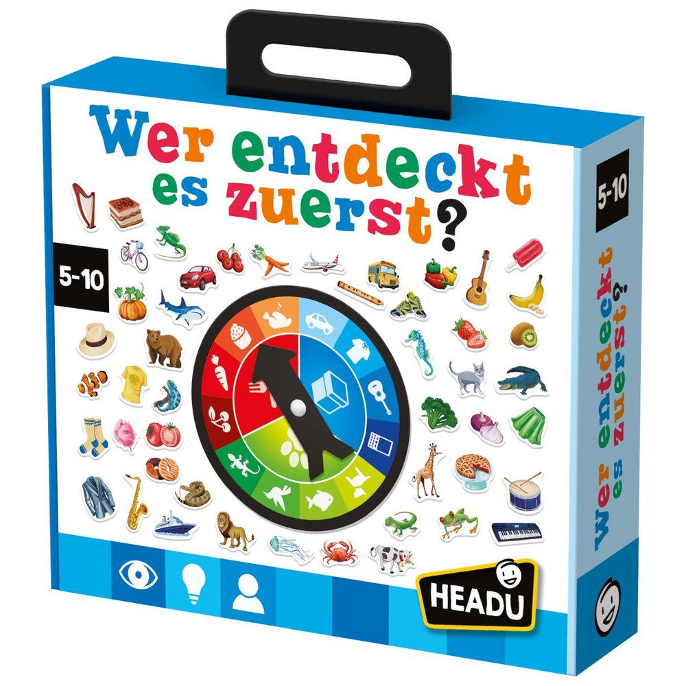 Heinrich Bauer Puzzle Headu - Lernspiel - Wer entdeckt es zuerst?, Puzzleteile