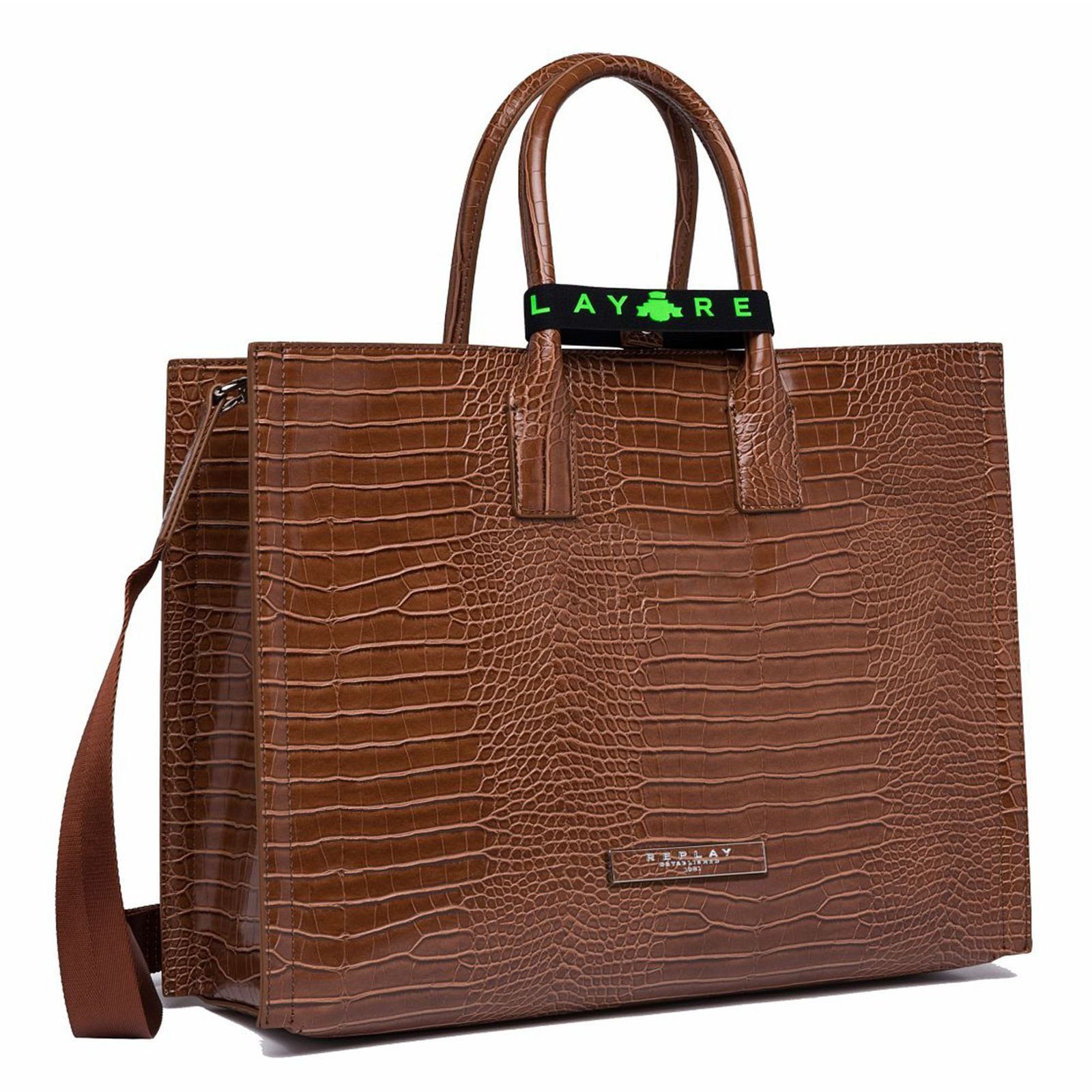 Replay Shopper Brick Brown | Shopper