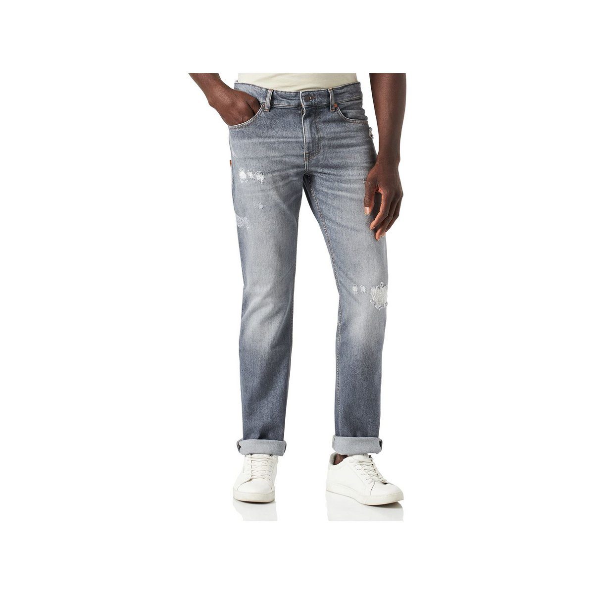 HUGO 5-Pocket-Jeans (1-tlg) uni