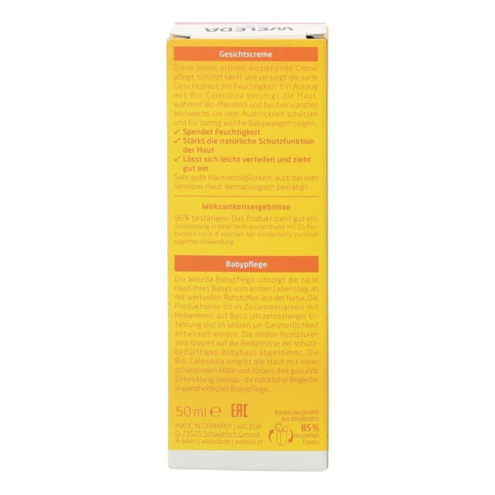 WELEDA Tagescreme Baby Calendula Face Cream