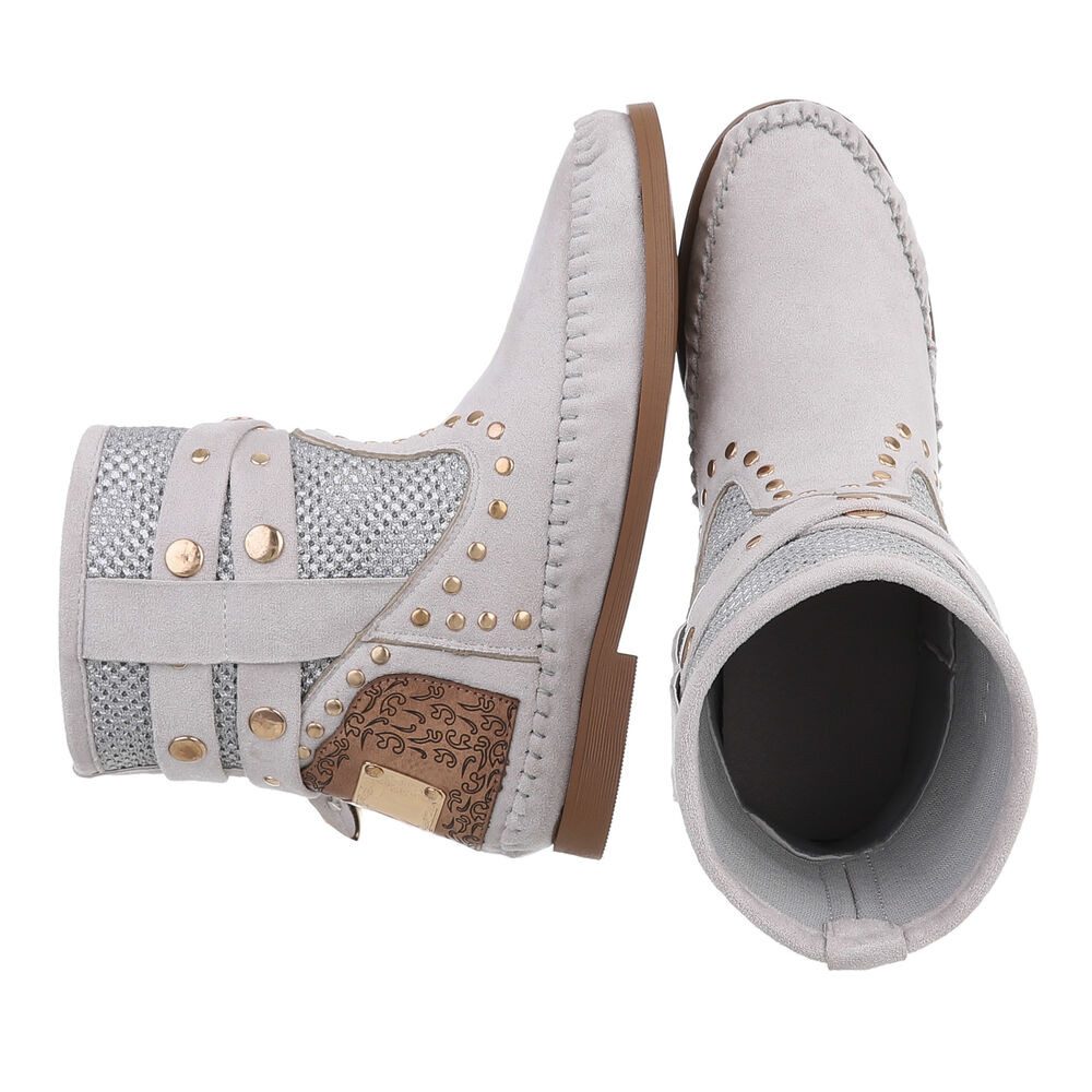 Ital-Design Damen Cowboyboots Boho/Hippie Stiefelette (88843867) Blockabsat günstig online kaufen