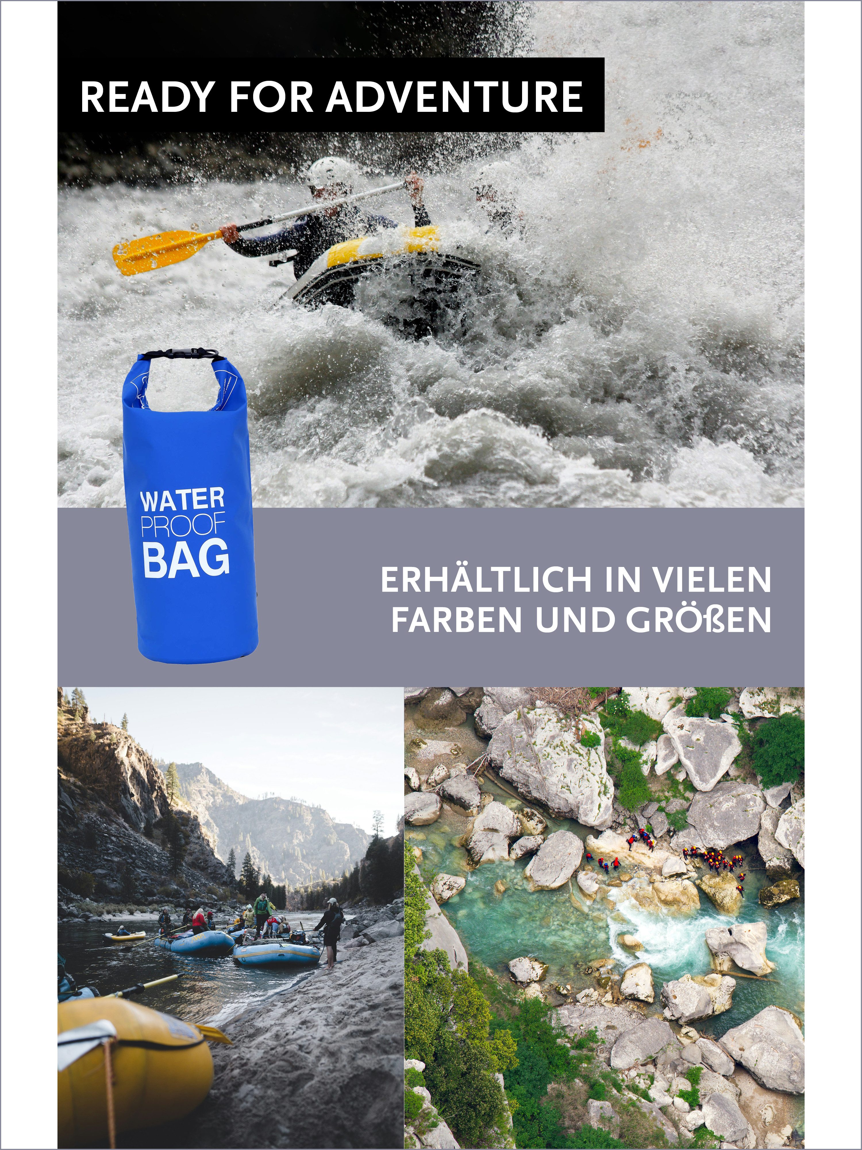 DonDon Drybag Beutel Trockentasche Trockenbeutel (1-tlg), wasserdichter outdoor Drybag