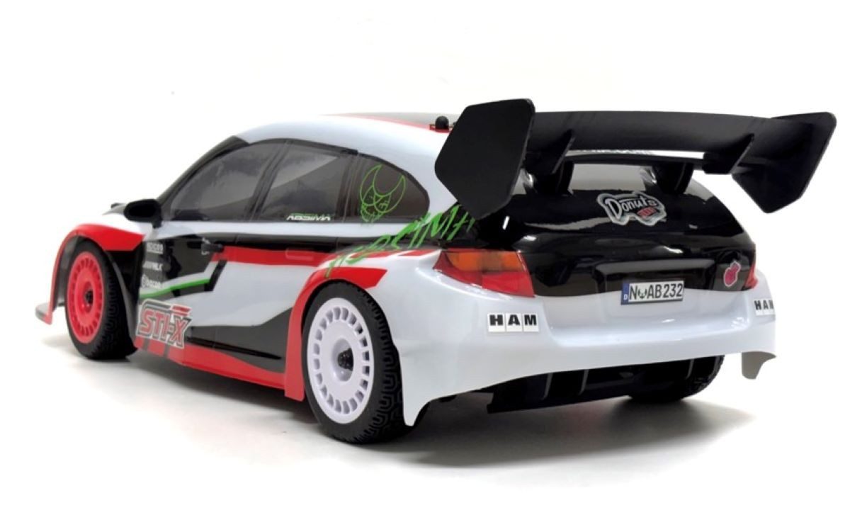 Absima RC-Auto 1:10 EP On-road "STi-X" brushed Allrad Ready-to-Race (Spar-Set, inkl. Fernsteuerung), Edition mit kostenlosem Fahrakku