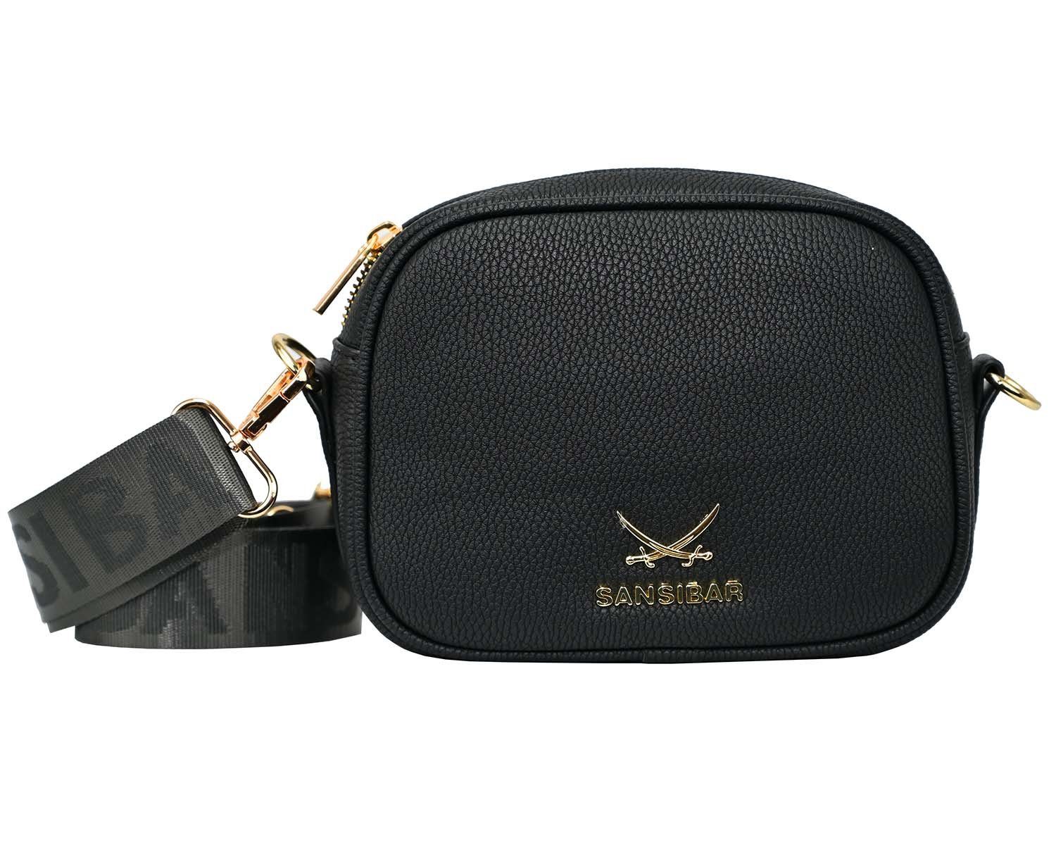 Große Größen Taschen Sansibar Umhängetasche SANSIBAR-Damen Crossover Bag Camera-Bag 20x15x7-Bl