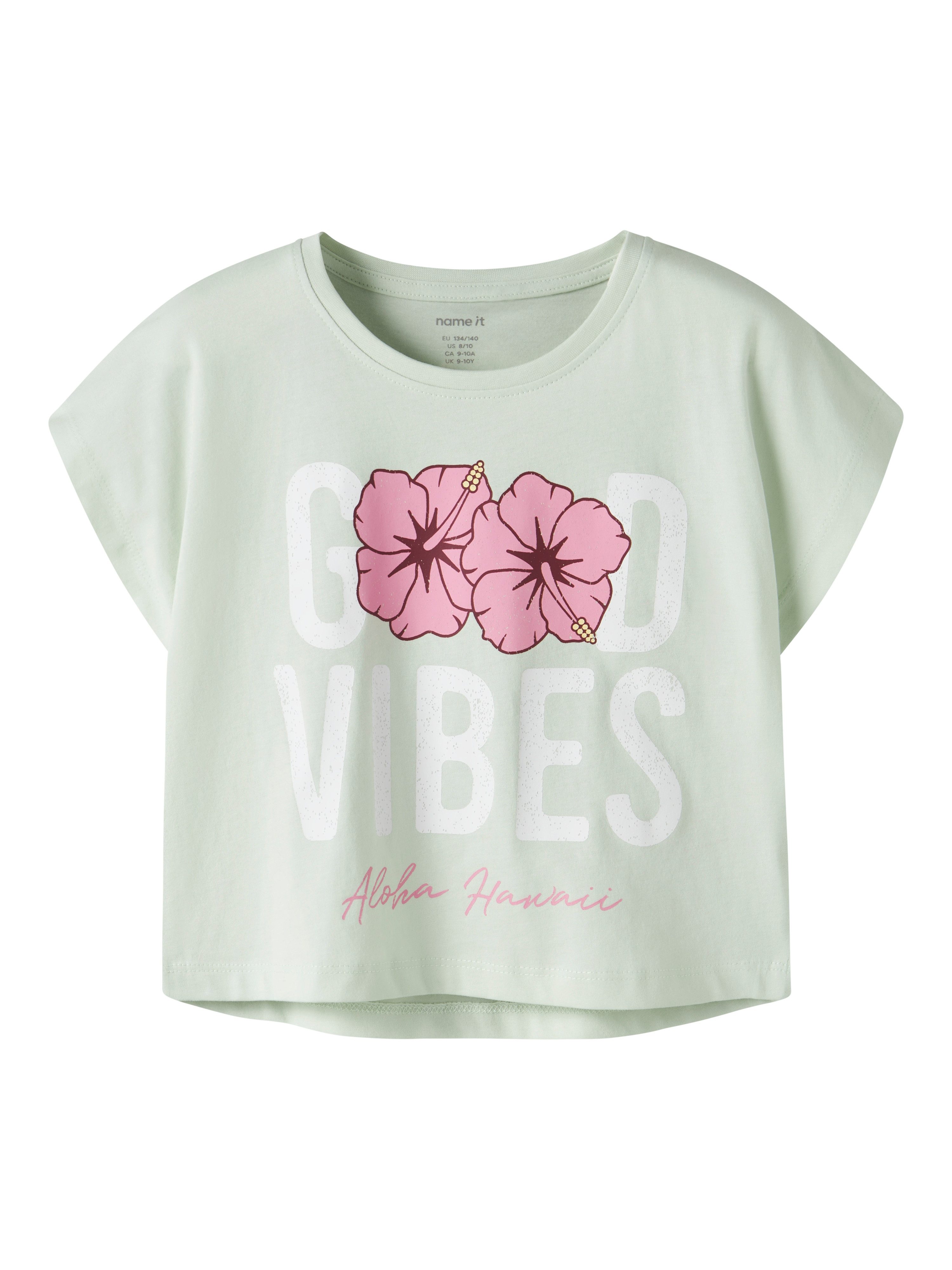Kurzarmshirt NKFVILMA CAPSL CROP TOP F1 NOOS