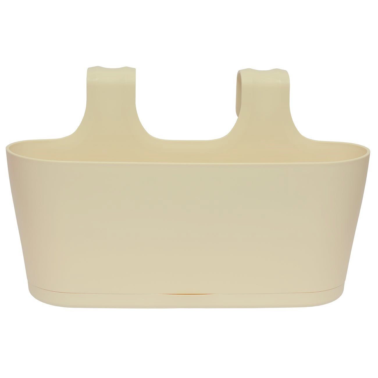 Hängen Engelland Topf Frostbeständig, Beige zum Liter), 5,5 St., UV-Beständig, Fassungsvermögen Wasserauffangschalen Blumentopf (Vorteils-Set, 1 Blumenkasten je