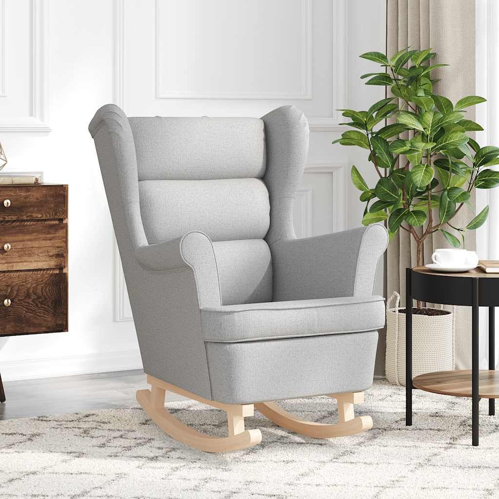 vidaXL Sessel Schaukelsessel Wolkengrau 74x90x102 cm günstig online kaufen