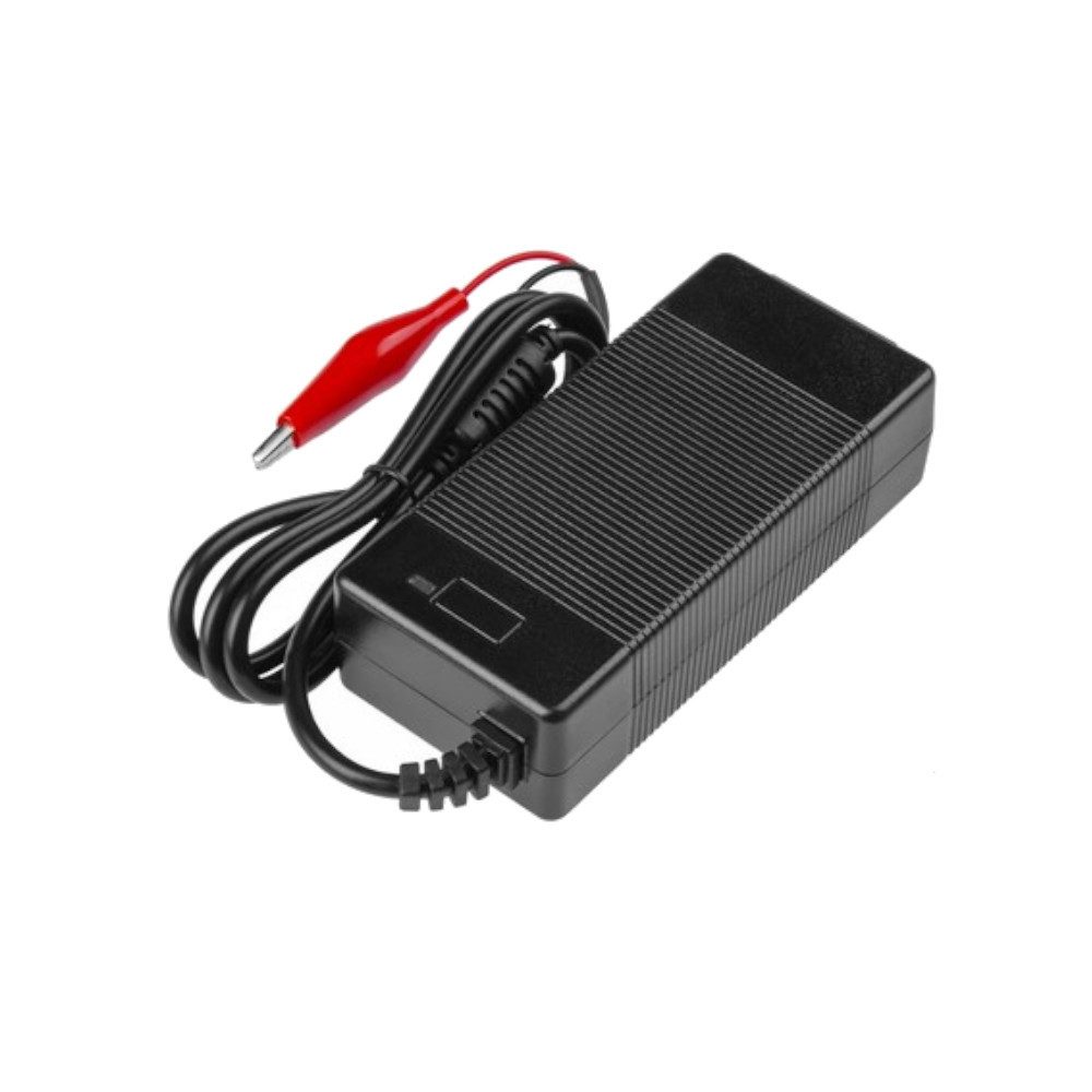 Trade-Shop Schnellladegerät Netzteil 14,6V 4A passend für LiFePO4 Akkus/Batterien Universal-Ladegerät (4000 mA, inkl. Netzkabel (Eurostecker) / LED-Anzeige für den Ladestand)