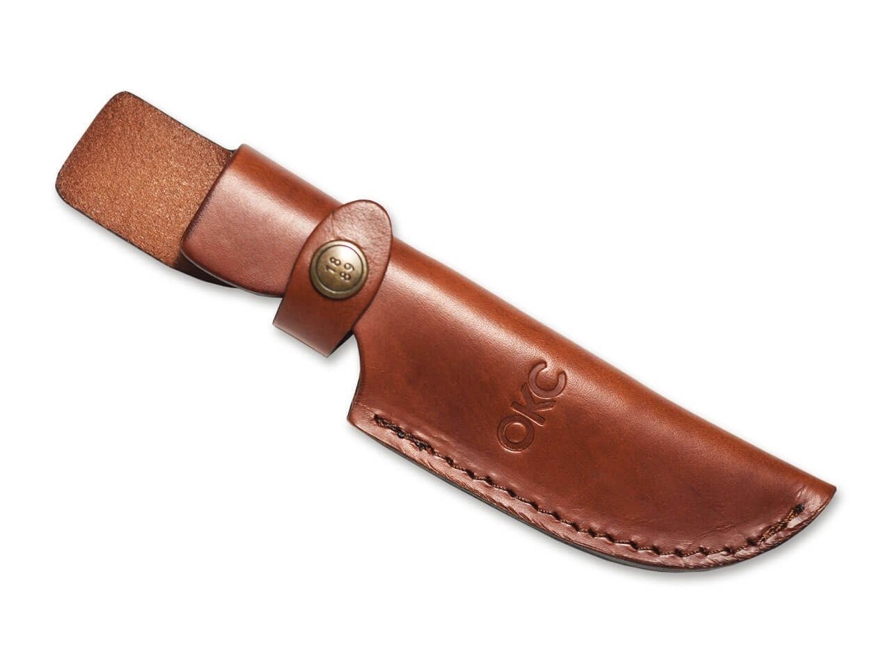 Ontario Knife Company Universalmesser Ontario ADK Peaks Hunter Feststehendes Messer mit Micarta Griff, (1 St), Scheide inklusive, Edelstahlklinge