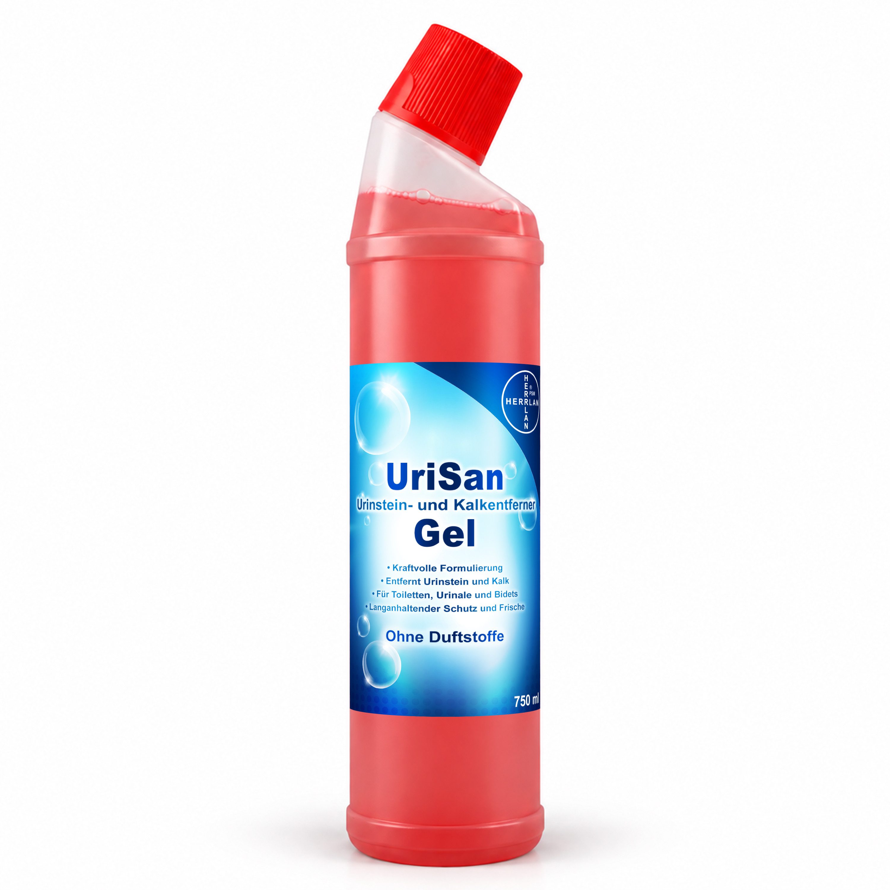HERRLAN UriSan - Profi Urinsteinlöser (750 ml, [- EXTRA STARK - HERRLAN-Qualität I Made in Germany)
