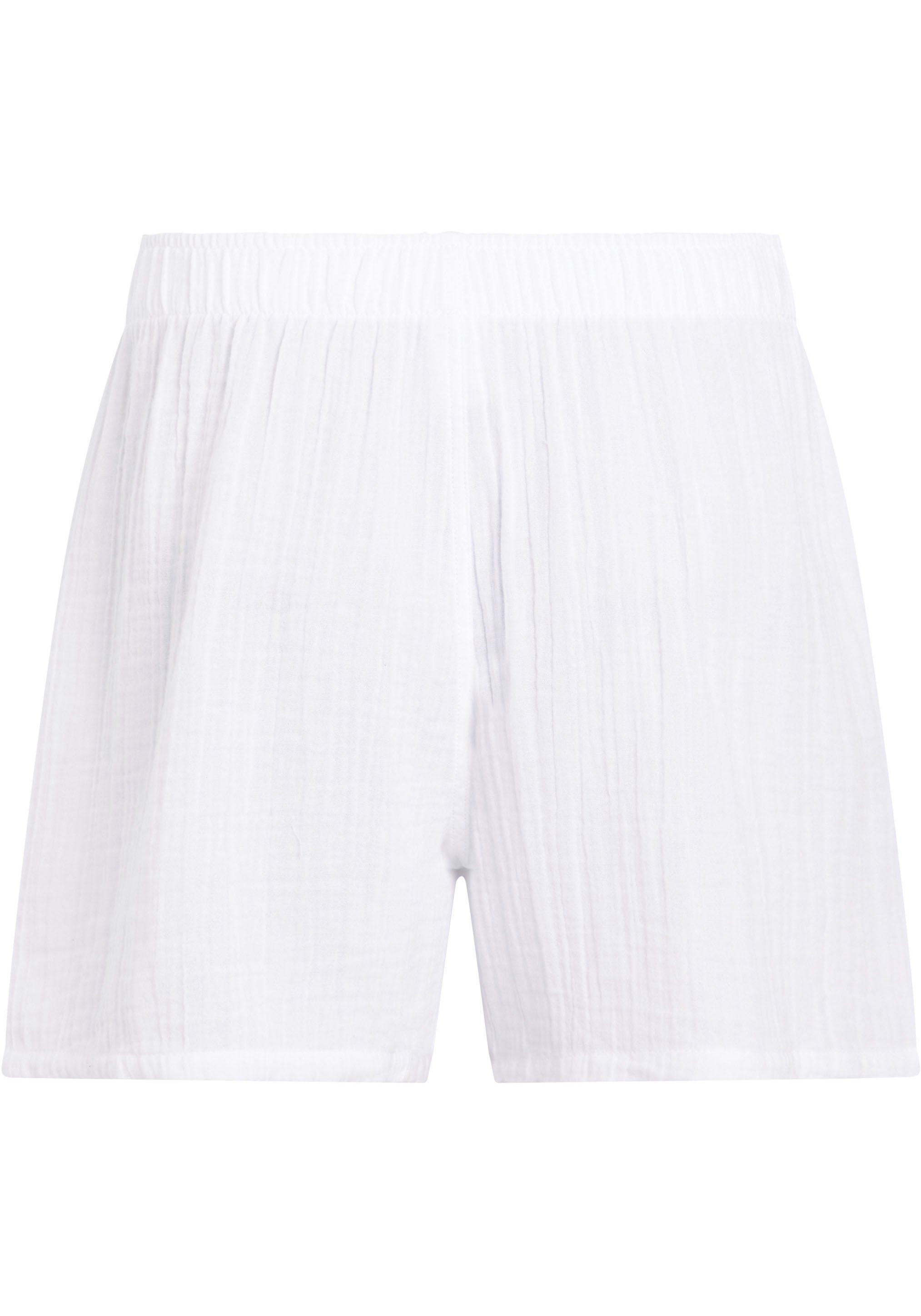 Calvin Klein Underwear normaler Markenlabel mit Pyjamashorts Bequeme mit Leibhöhe dem Bund, BOXER Passform SLIM auf