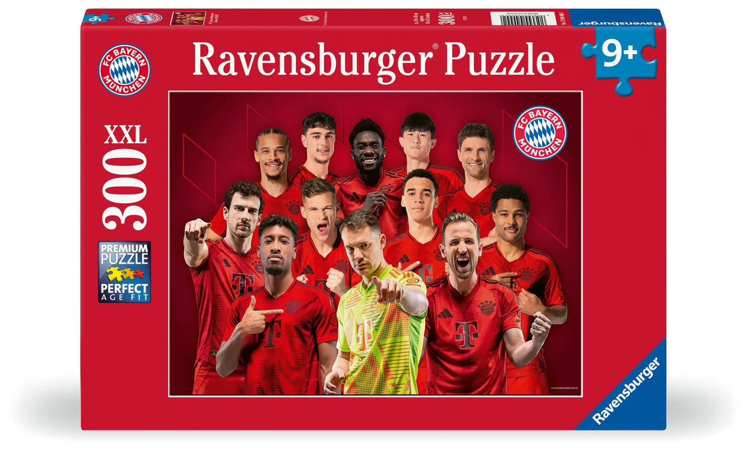 Ravensburger Puzzle Kinderpuzzle 300 XXL Teile - FC Bayern München Saison 2 günstig online kaufen