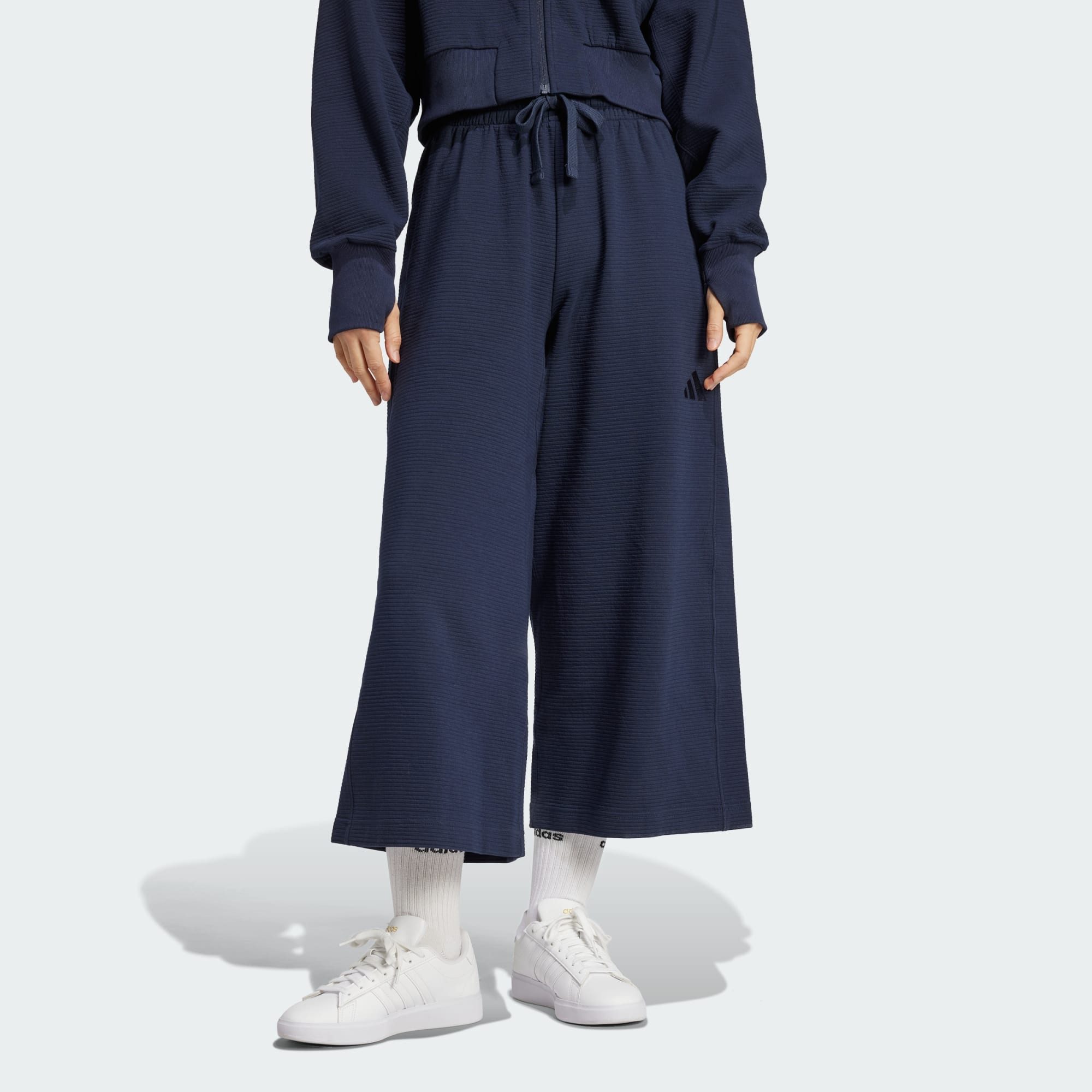 adidas Sportswear Culotte ALL SZN RIB 7/8-LENGTH WIDE LEG PANTS