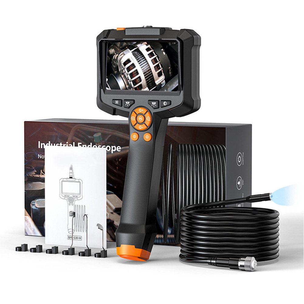 TUWENA Endoskop-Kamera mit Licht, IP67 wasserdichtes Boroskop Inspektionskamera (1080P HD Inspektionskamera, Flexible Endoskop-Bamera)