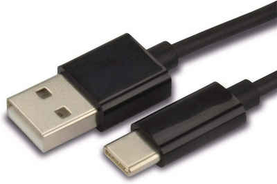 Cartrend Daten und Ladekabel Typ-C Datenübertragung 1m USB Schnellladekabel Autoladekabel, Schnelle Datenübertragung, 5 Volt, Hochwertiges Material