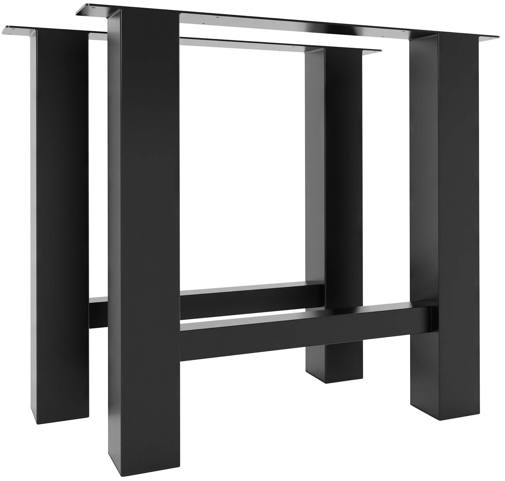 CLP Tischbein Harry, aus Vierkantprofilen für DIY mit Bodenschoner