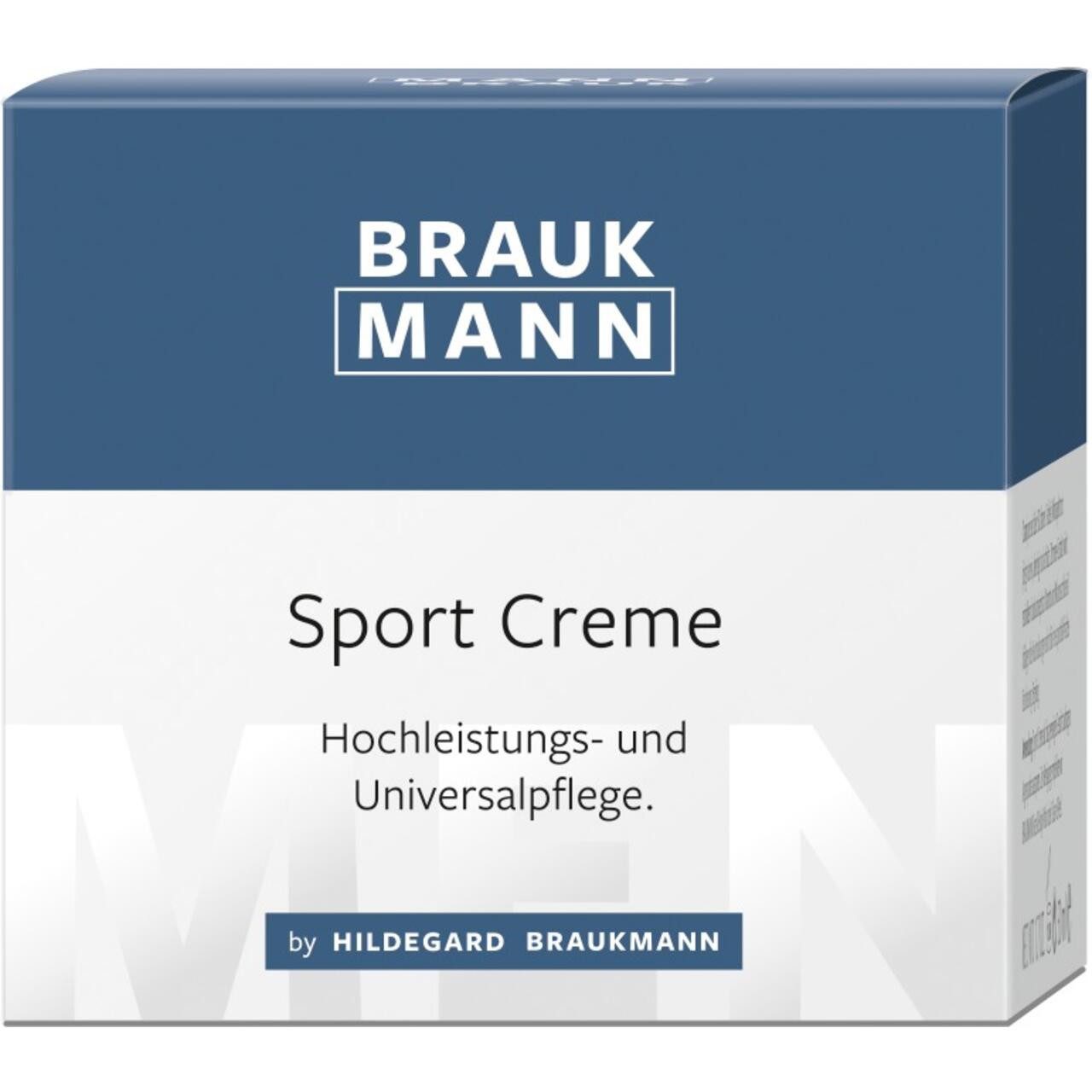 Hildegard Braukmann Tagescreme BRAUKMANN Sport Creme, für Alle Hauttypen