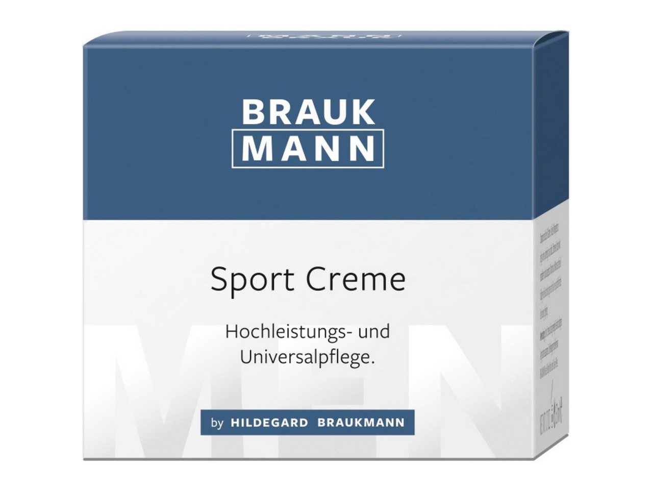 Hildegard Braukmann Tagescreme BRAUKMANN Sport Creme, für Alle Hauttypen
