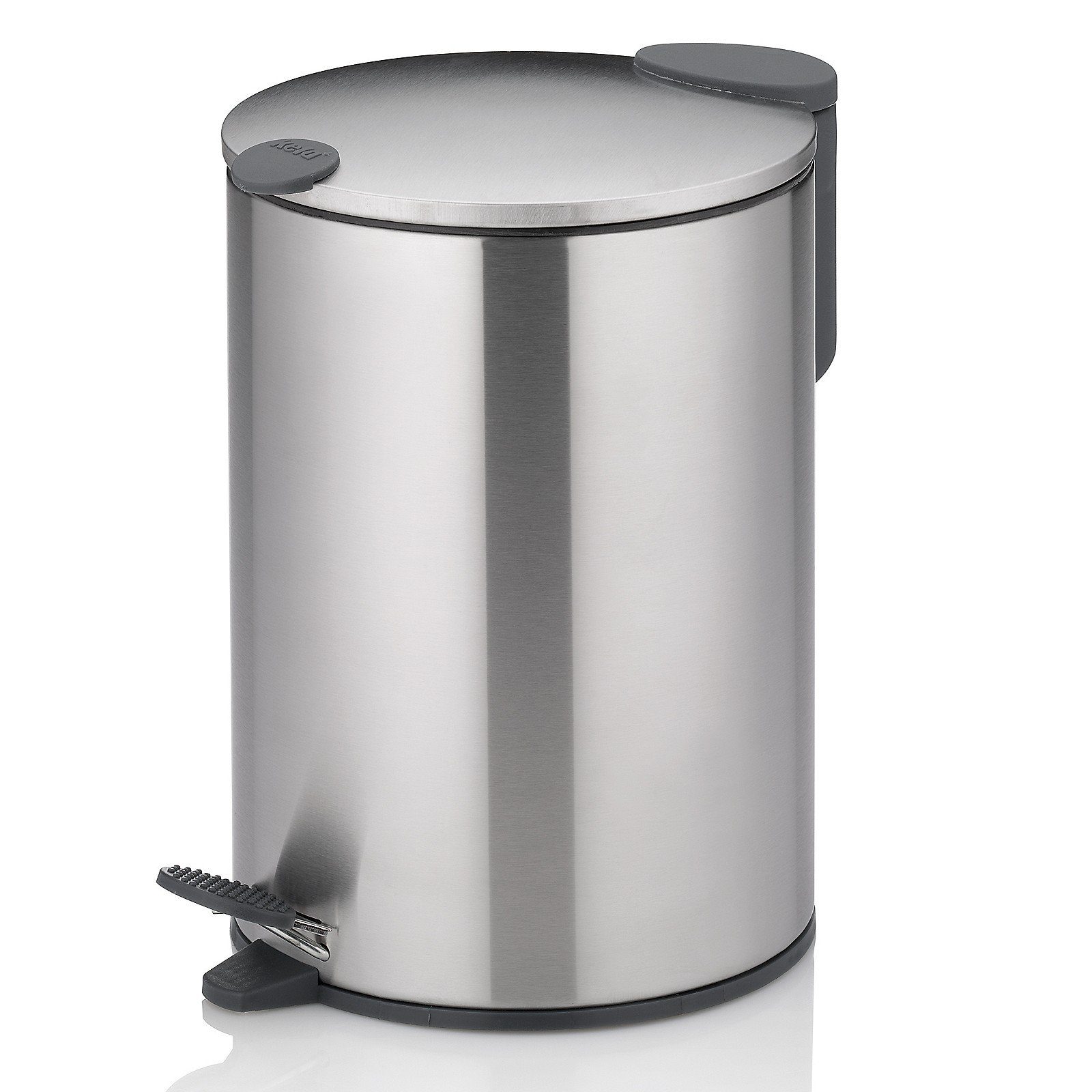 kela Kosmetikeimer Mats, 3Liter Silentclose, rutschhemmend, Deckel-Griff, Griffmulde zum Tragen