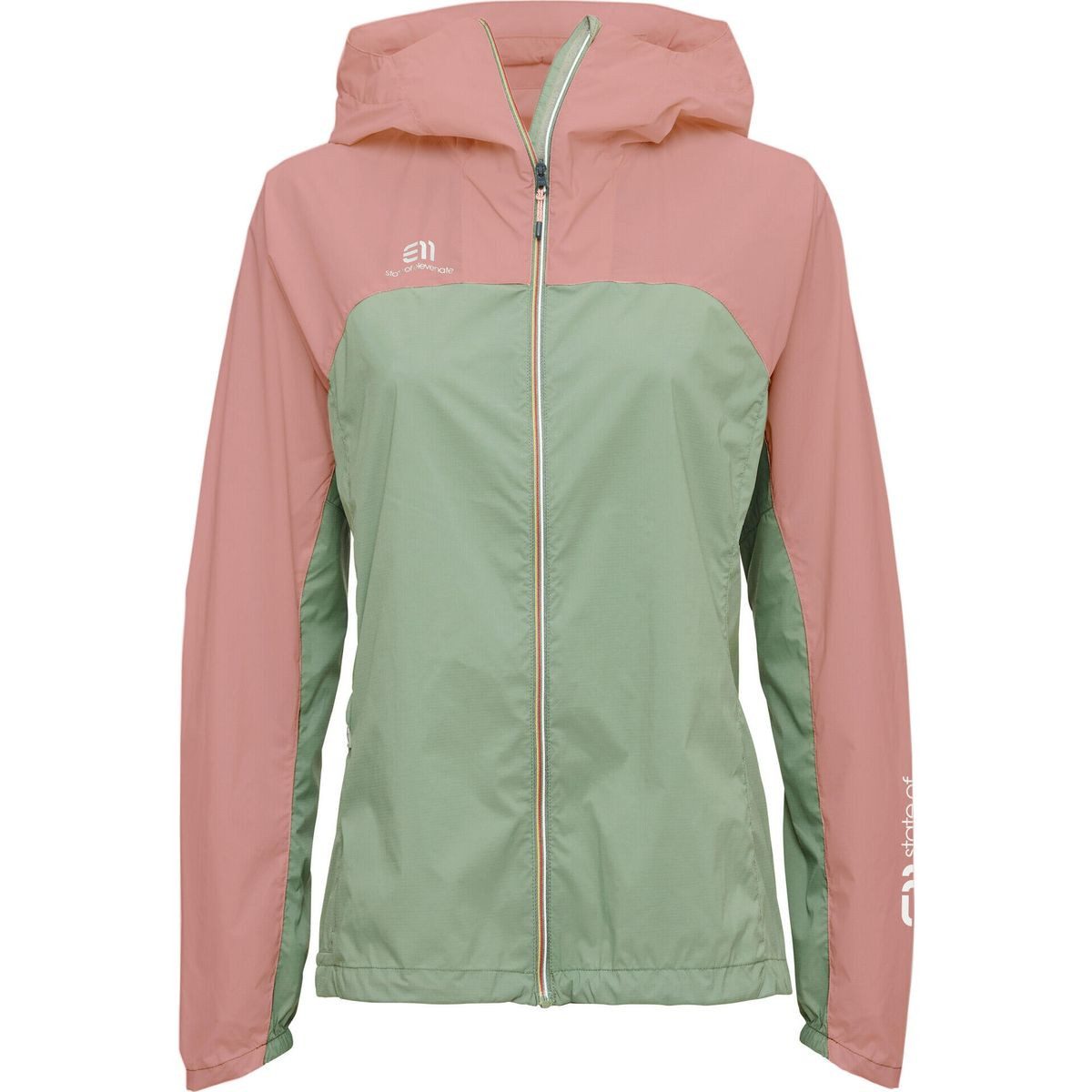 Elevenate Windbreaker Women La Bise Jacket Vielseitige, leichte Windjacke mit verstellbarer Kapuze und