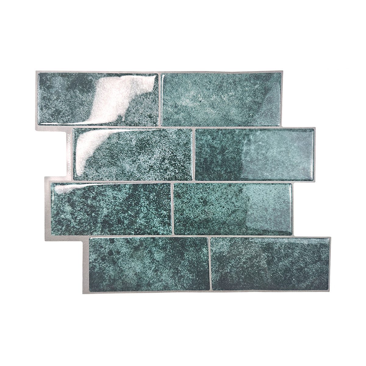 Minicloss Küchenrückwand selbstklebend Spritzschutz Küche 3d Wandpaneele 29.36 x 21.3cm, (10-tlg), Fliesenaufkleber