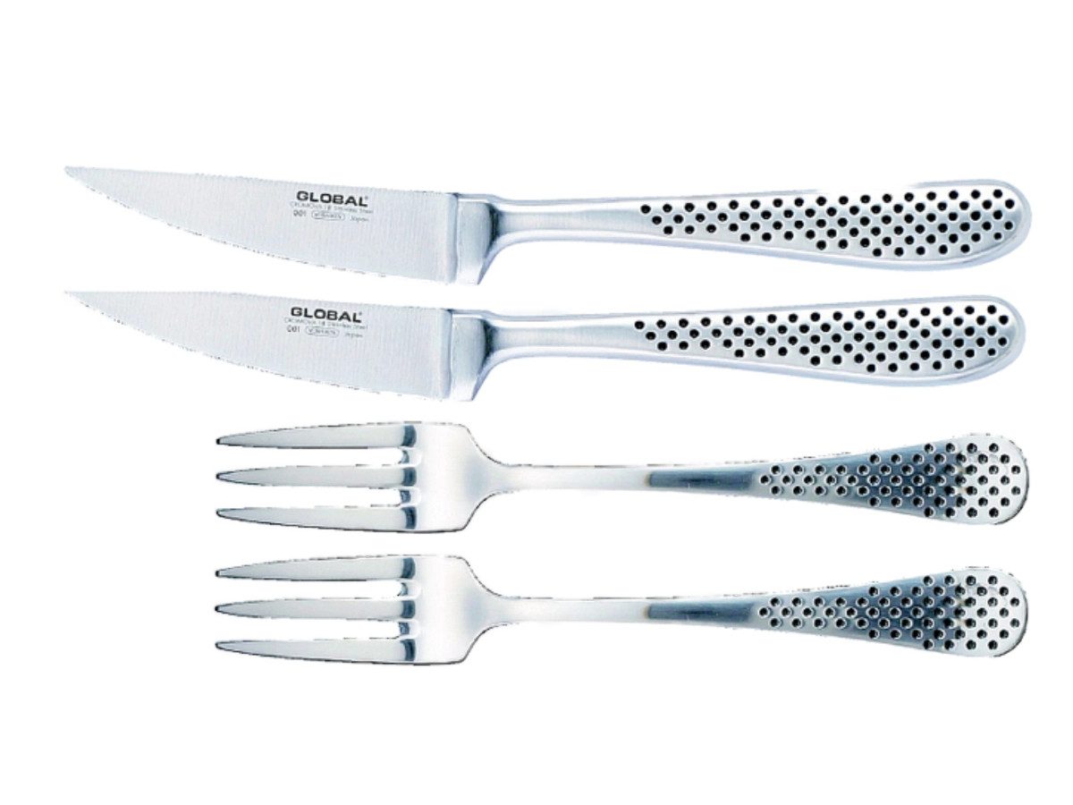 GLOBAL Messer-Set Global Steakset 4 teilig GT-102, GT-102
