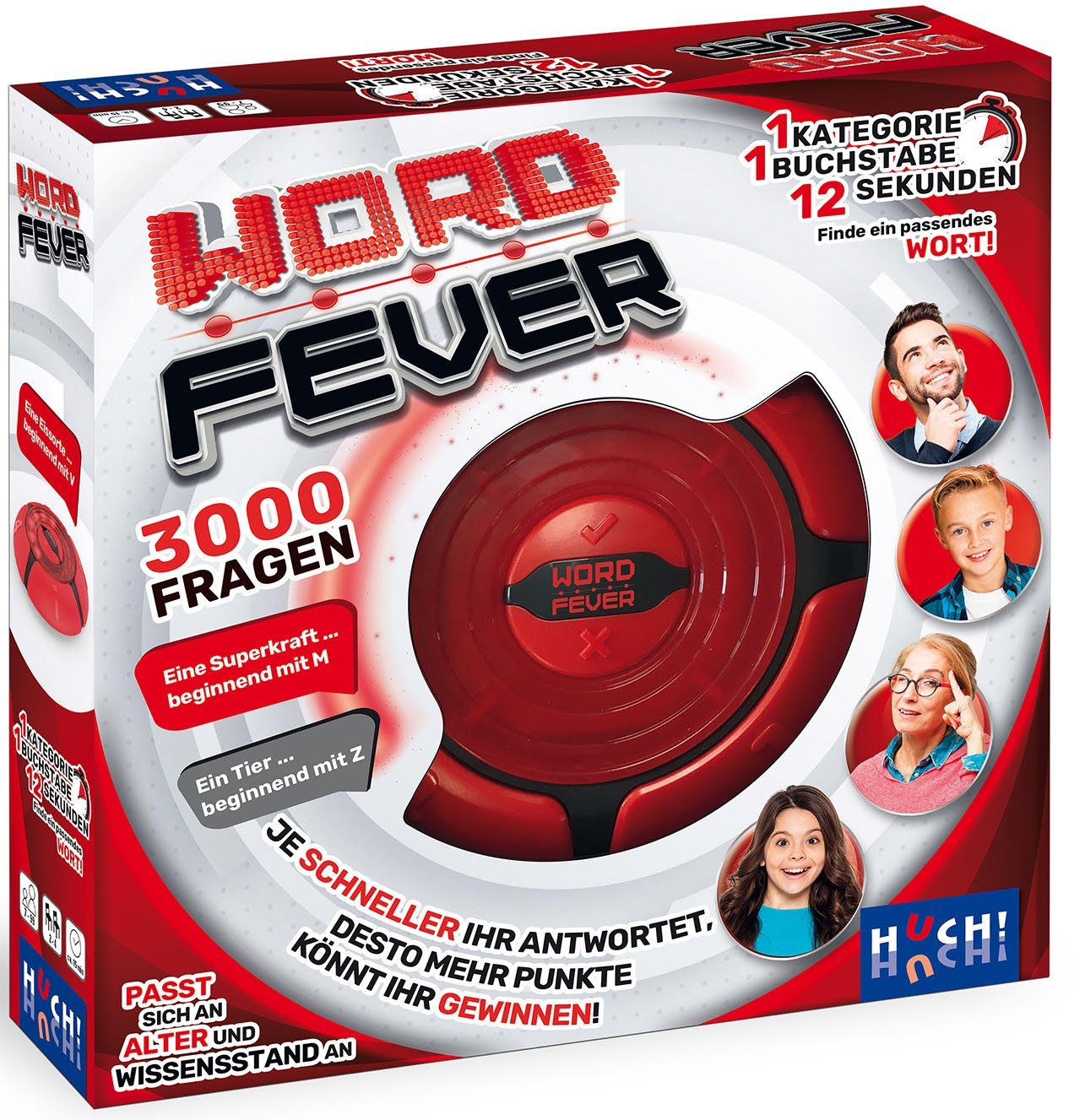 HUCH! Spiel Word Fever, Familienspiel