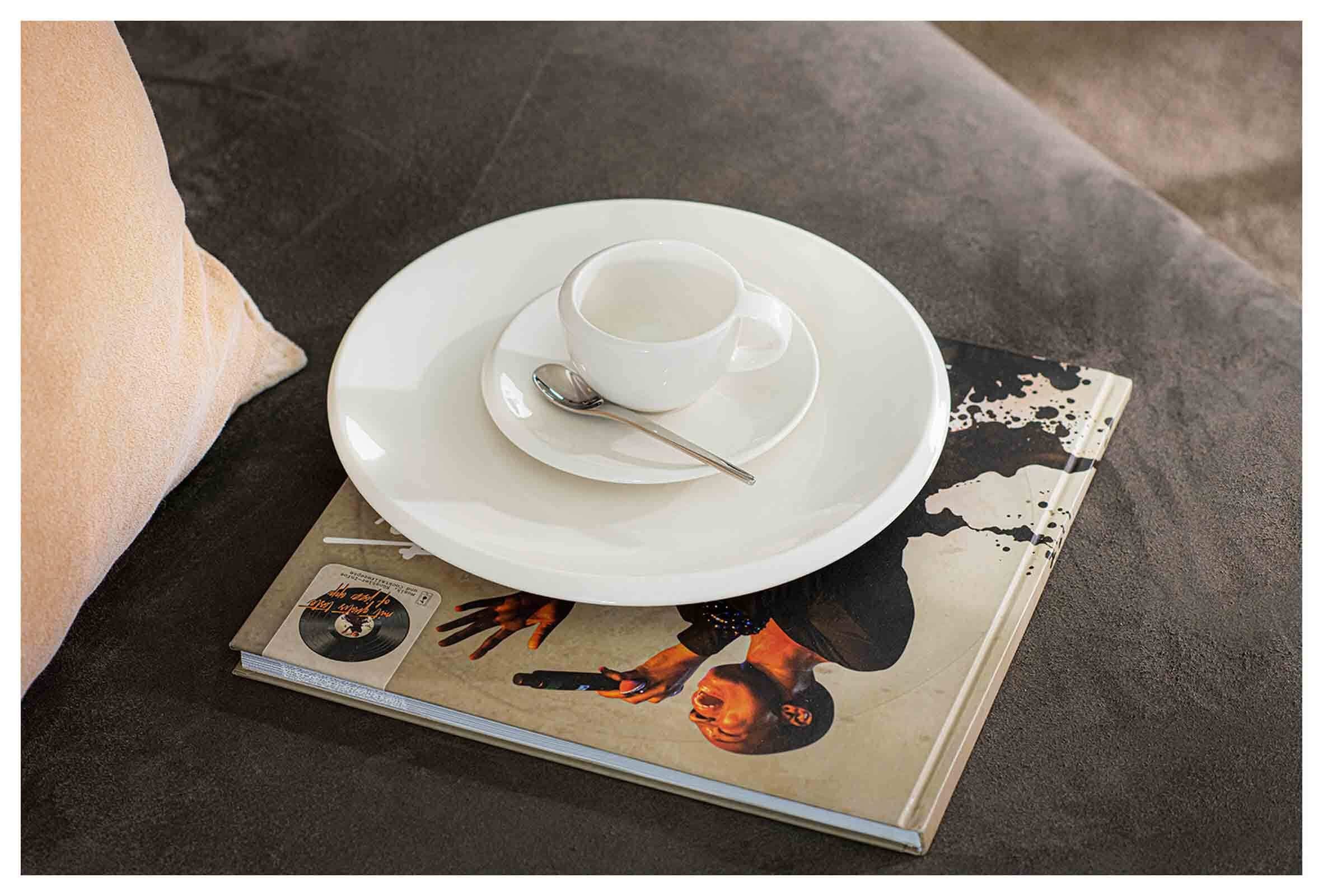 Villeroy & Boch Kombiservice NewMoon Teller-Set 12er Set (12-tlg), Porzellan