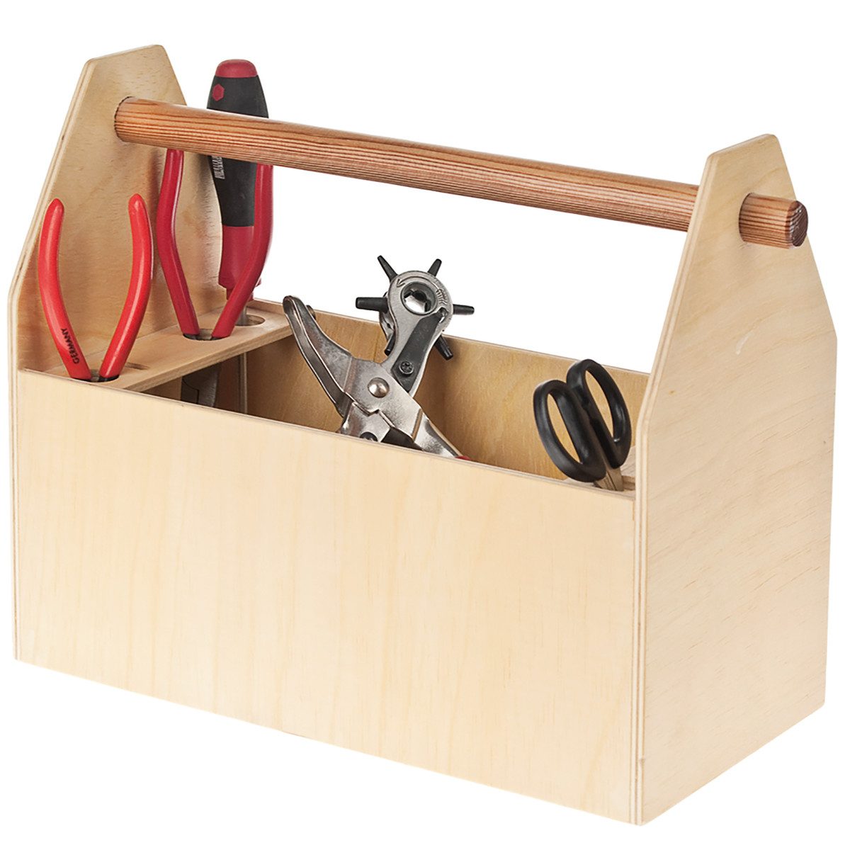 matches21 HOME & HOBBY Werkzeugkasten Holz Bausatz 10 Jahren Holzbaukasten günstig online kaufen