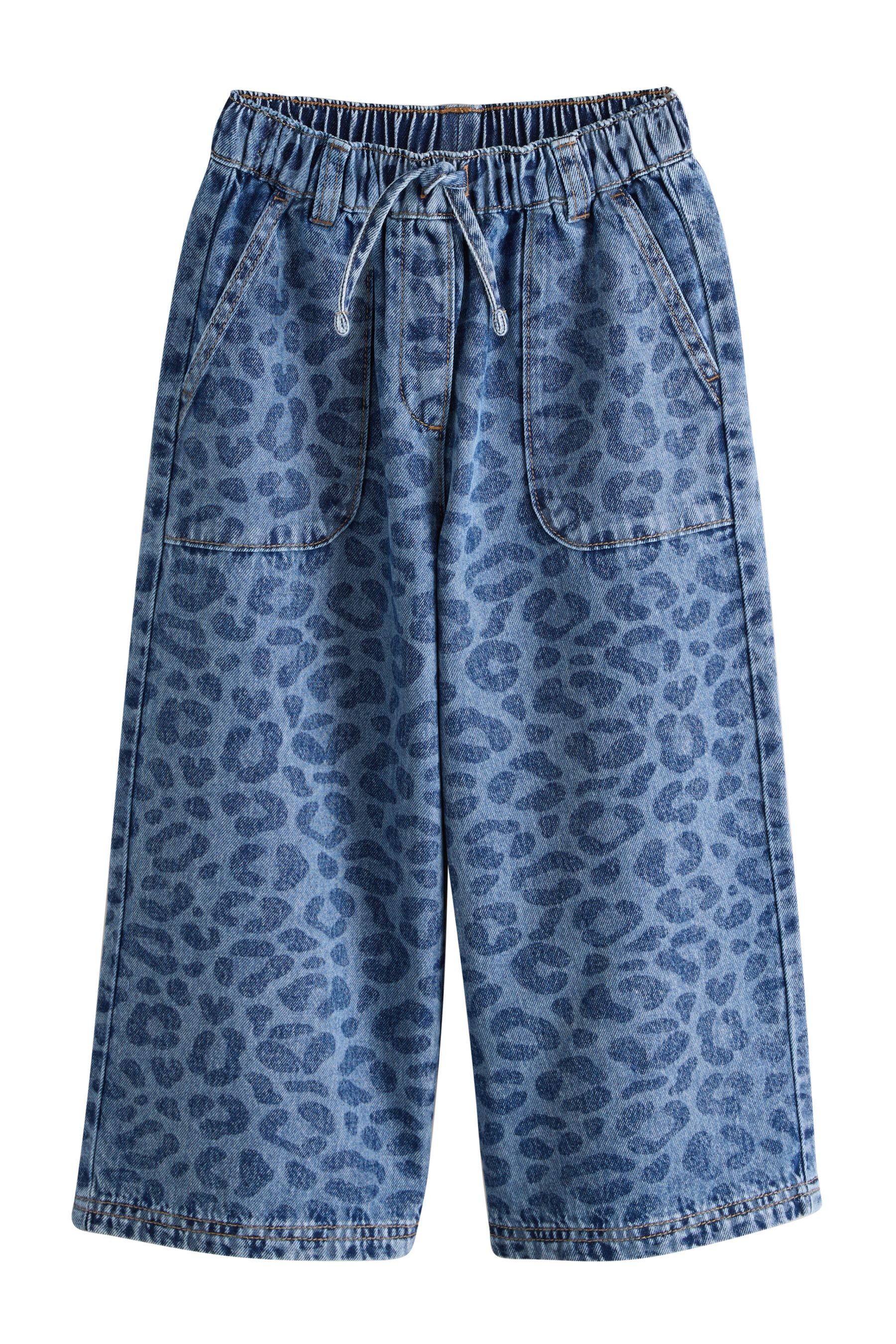 Next Weite Jeans Schlupfhose mit weitem Bein (1-tlg)