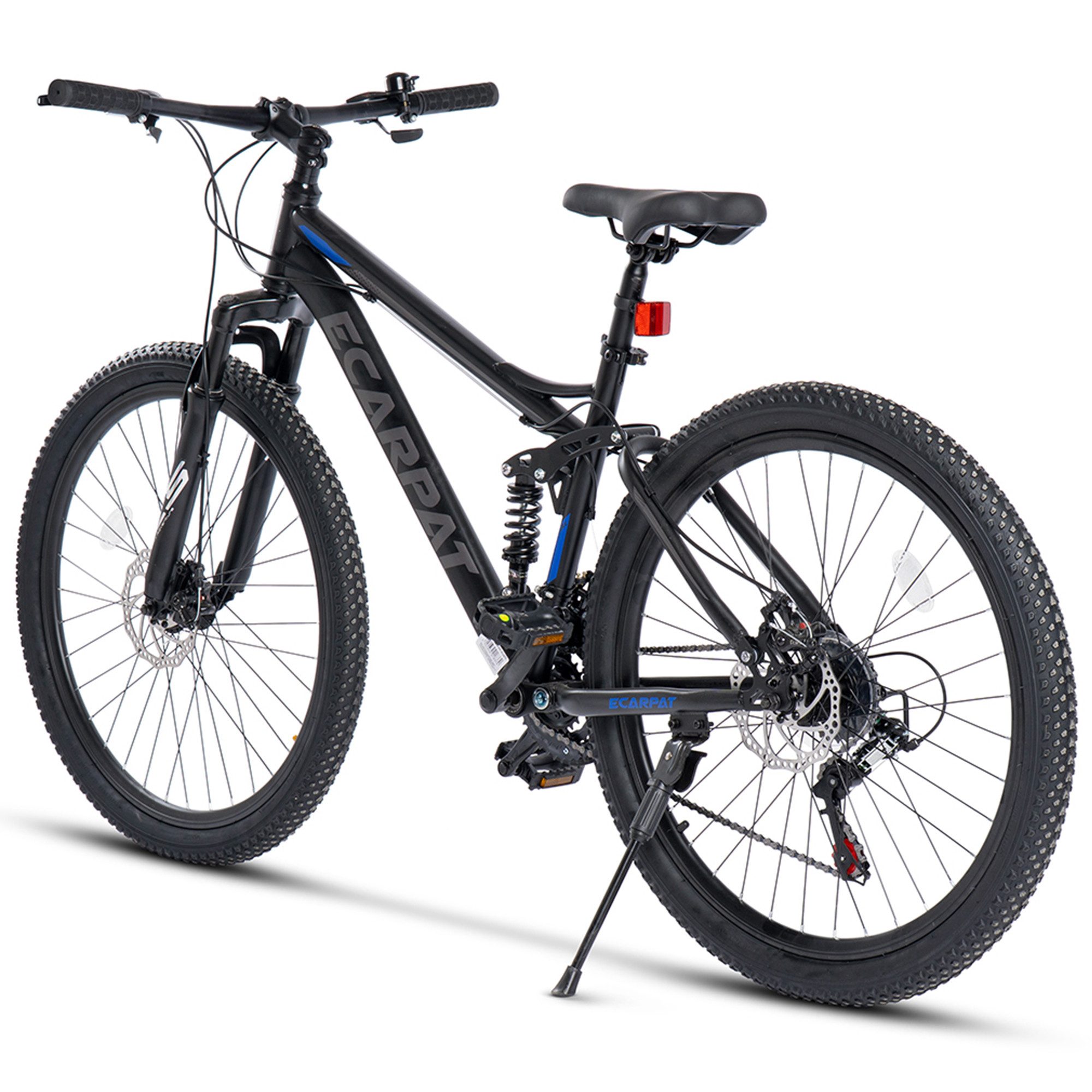CARPAT SPORT Mountainbike 24 26 27.5 29 Zoll Fahrrad für Herren Damen Jungen, 21 Gang Shimano Tourney Schaltwerk, Kettenschaltung, mechanische Scheibenbremse, MTB Fahrrad Bike