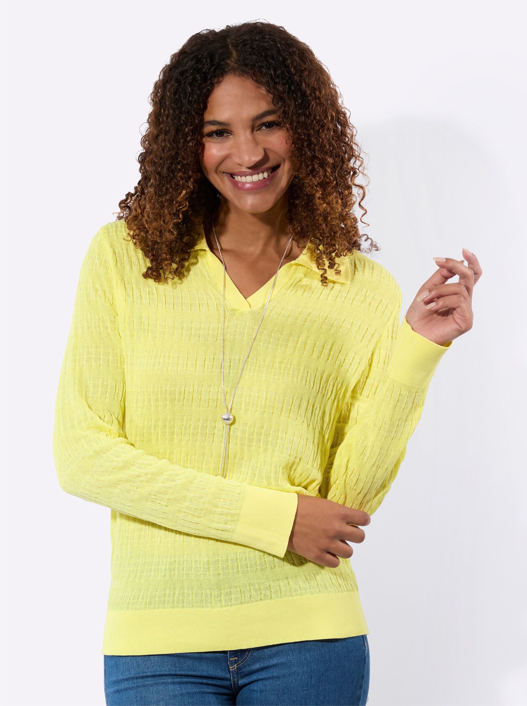 Witt Strickpullover Pullover Langarm günstig online kaufen