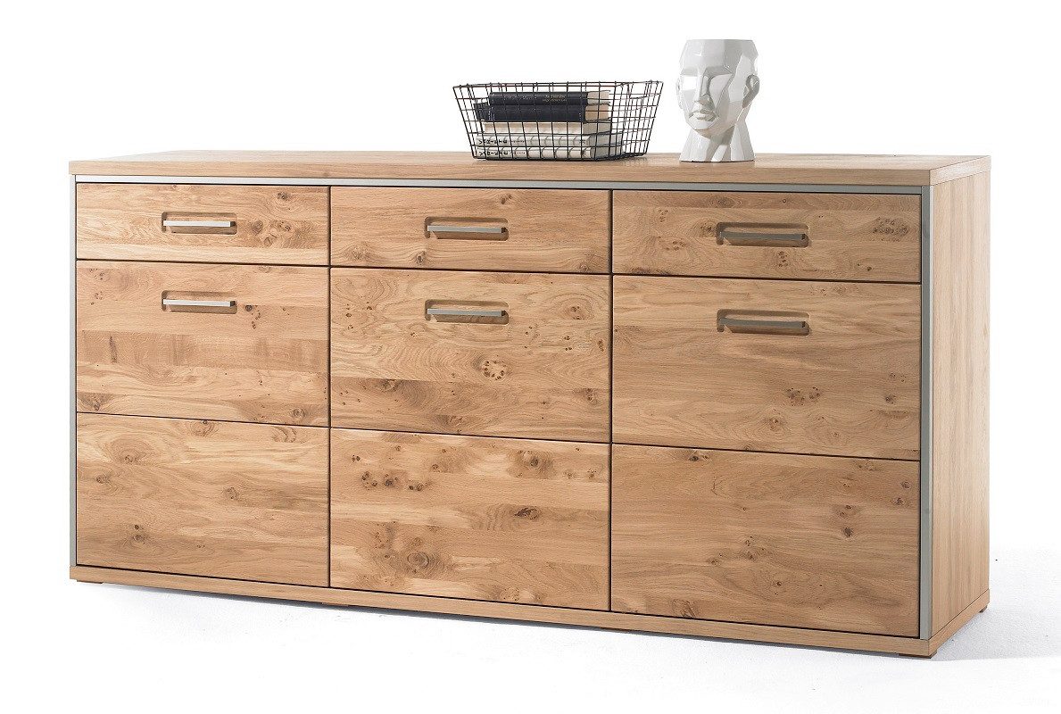 MCA furniture Sideboard Sideboard Espero, Asteiche Bianco massiv