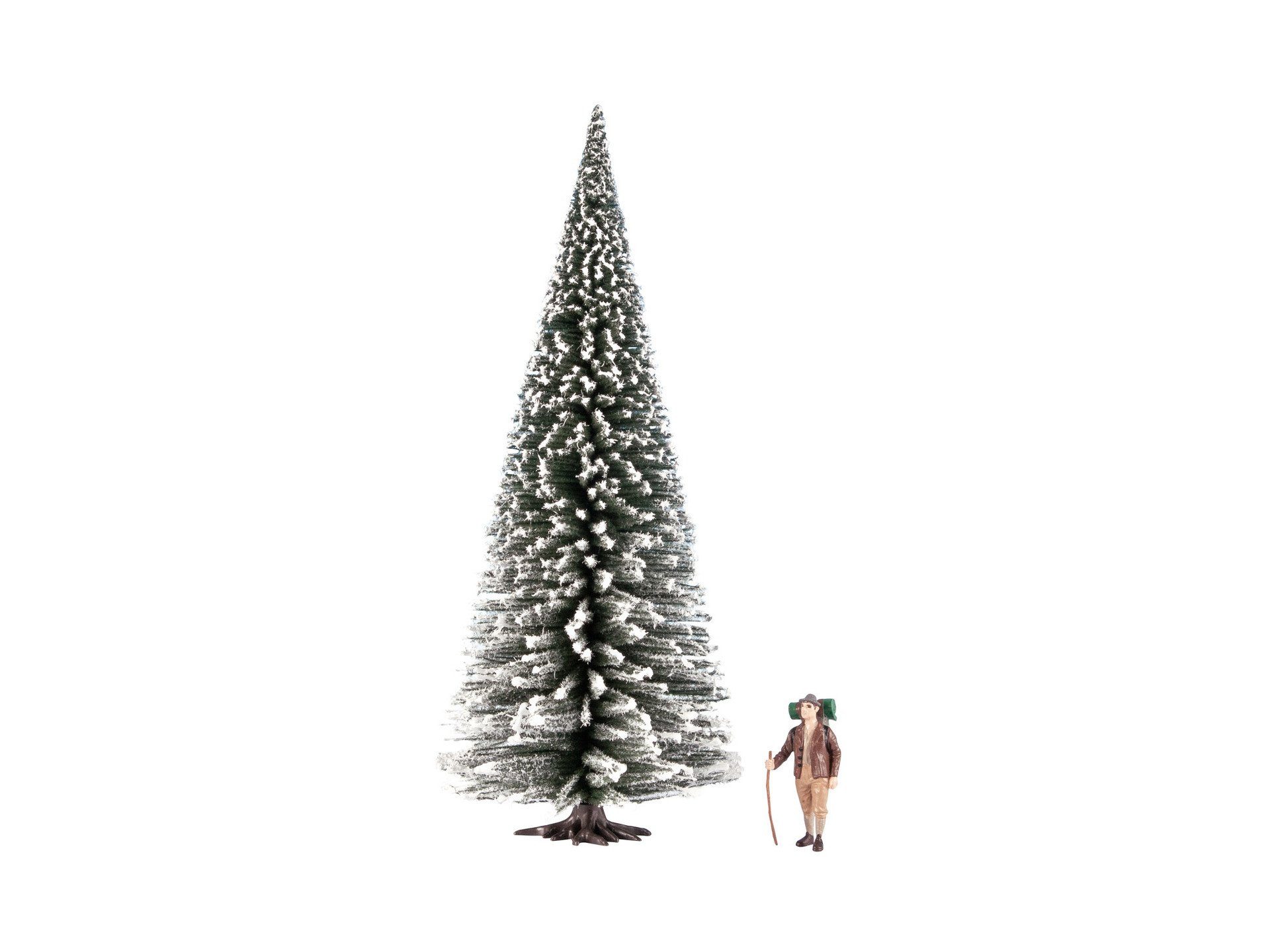 Dekobaum Schneetanne, winterliche Modellbau Dekoration, ca.